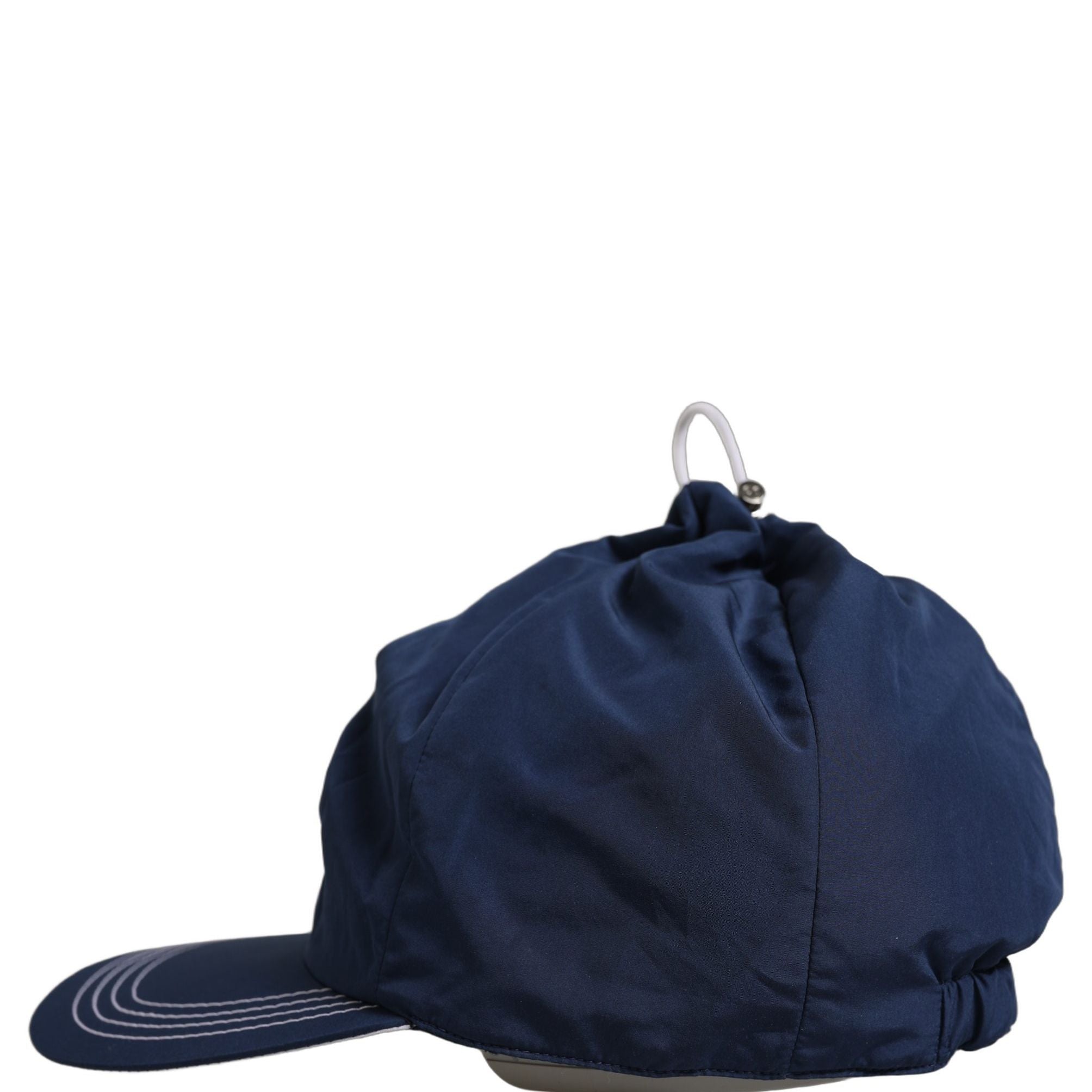 Dolce & Gabbana Men Navy Blue Polyester Baseball Capello Hat