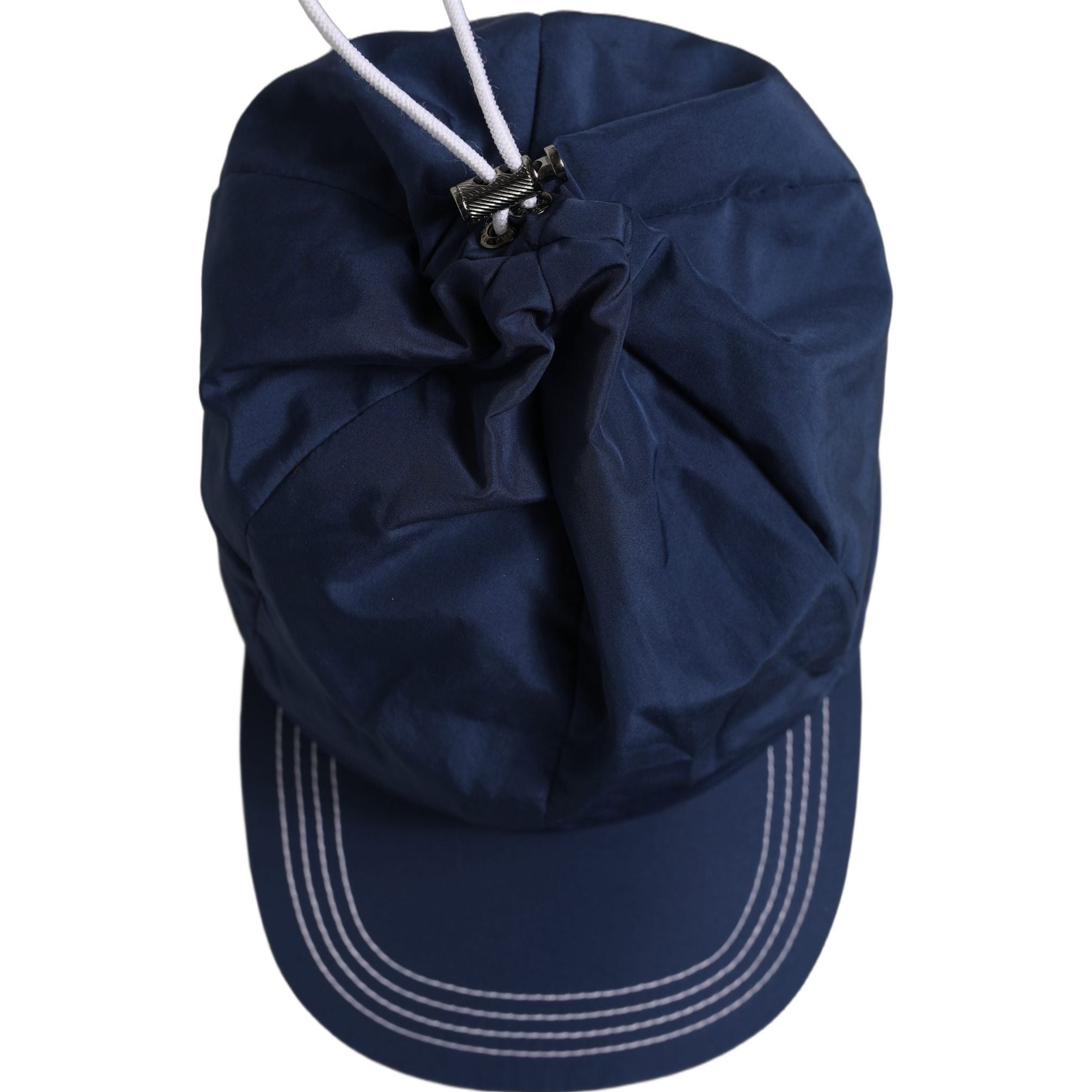 Dolce & Gabbana Men Navy Blue Polyester Baseball Capello Hat