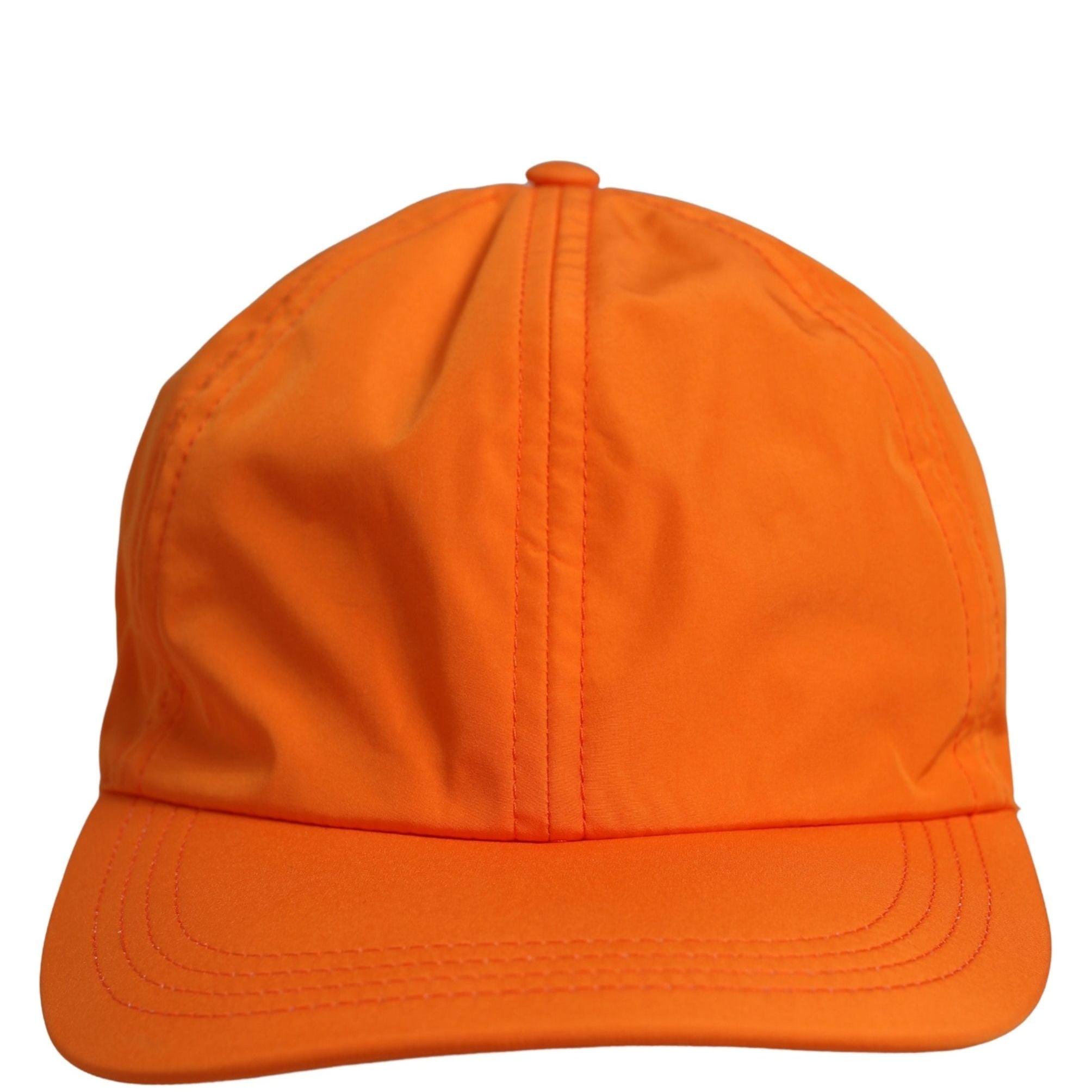 Dolce & Gabbana Men Orange Polyester Baseball Cap 6 Panels Hat