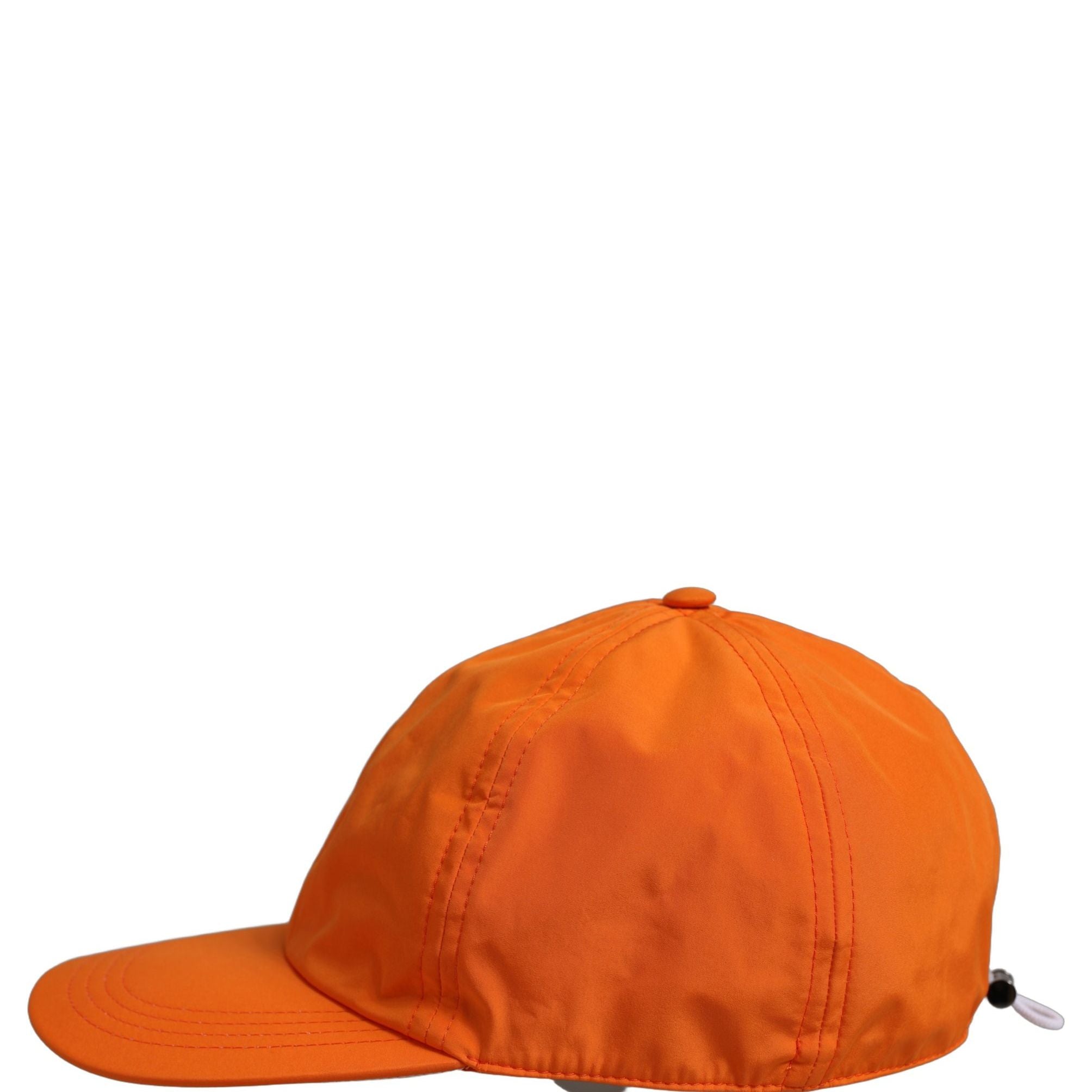 Dolce & Gabbana Men Orange Polyester Baseball Cap 6 Panels Hat