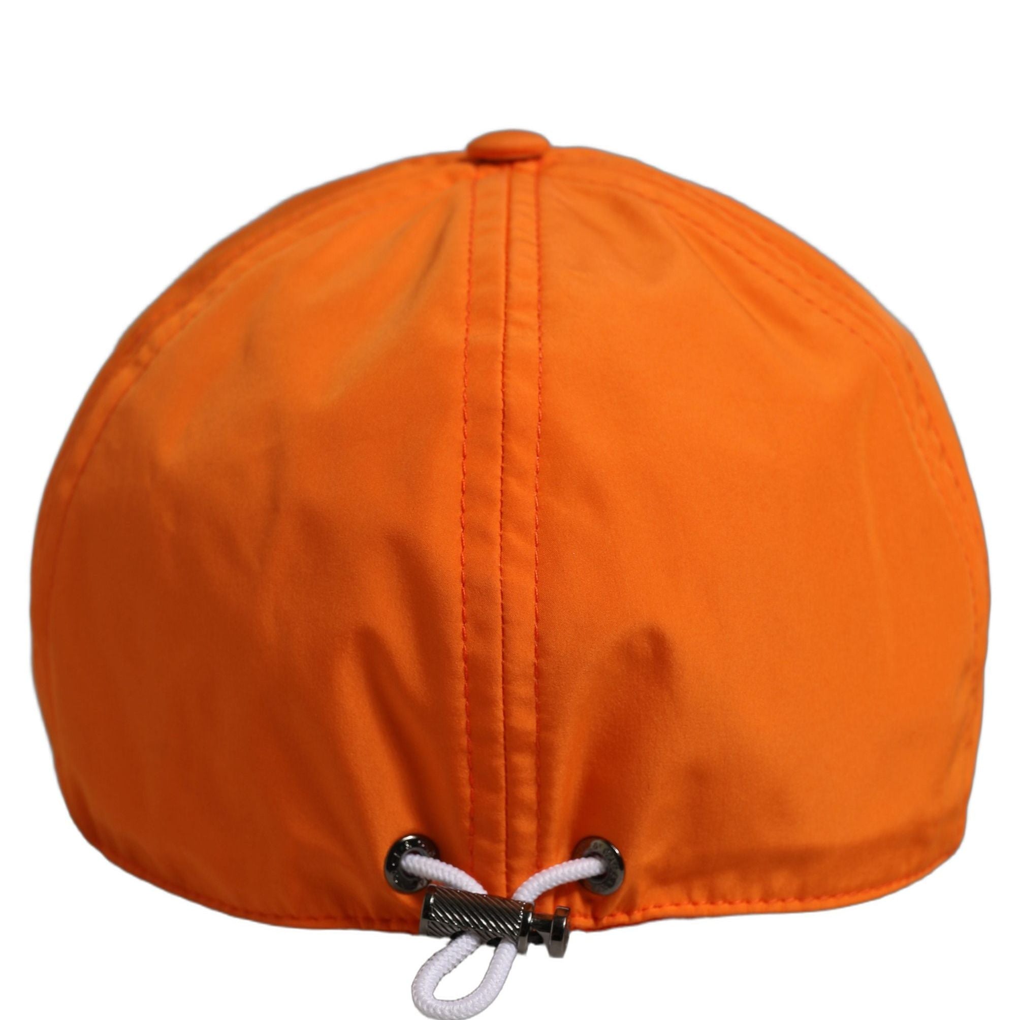 Dolce & Gabbana Men Orange Polyester Baseball Cap 6 Panels Hat