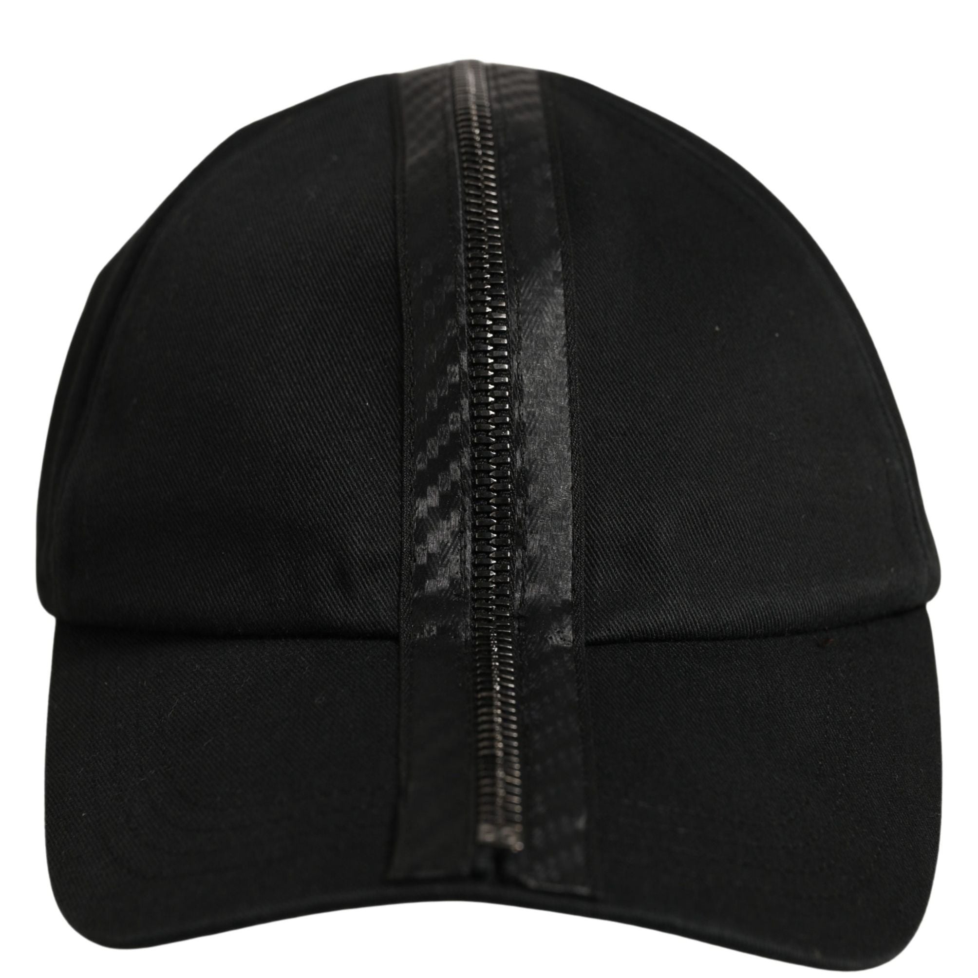 Dolce & Gabbana Men Black Cotton Baseball Cap 6 Panels Hat