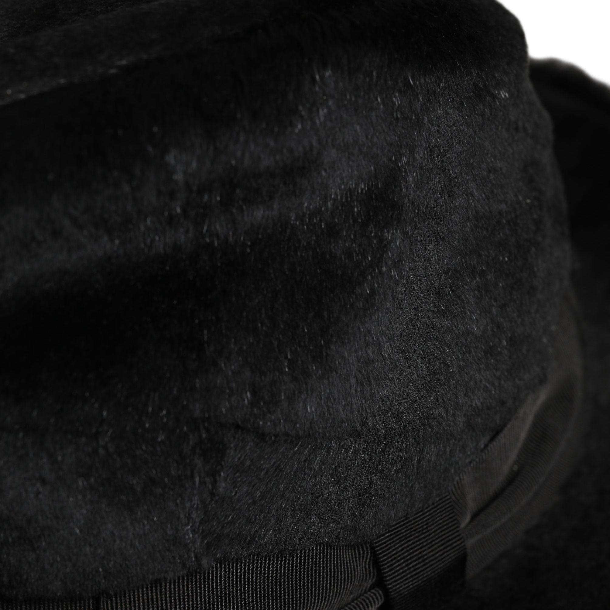 Dolce & Gabbana Men Black Classic Wide Brim Fedora Capello Hat