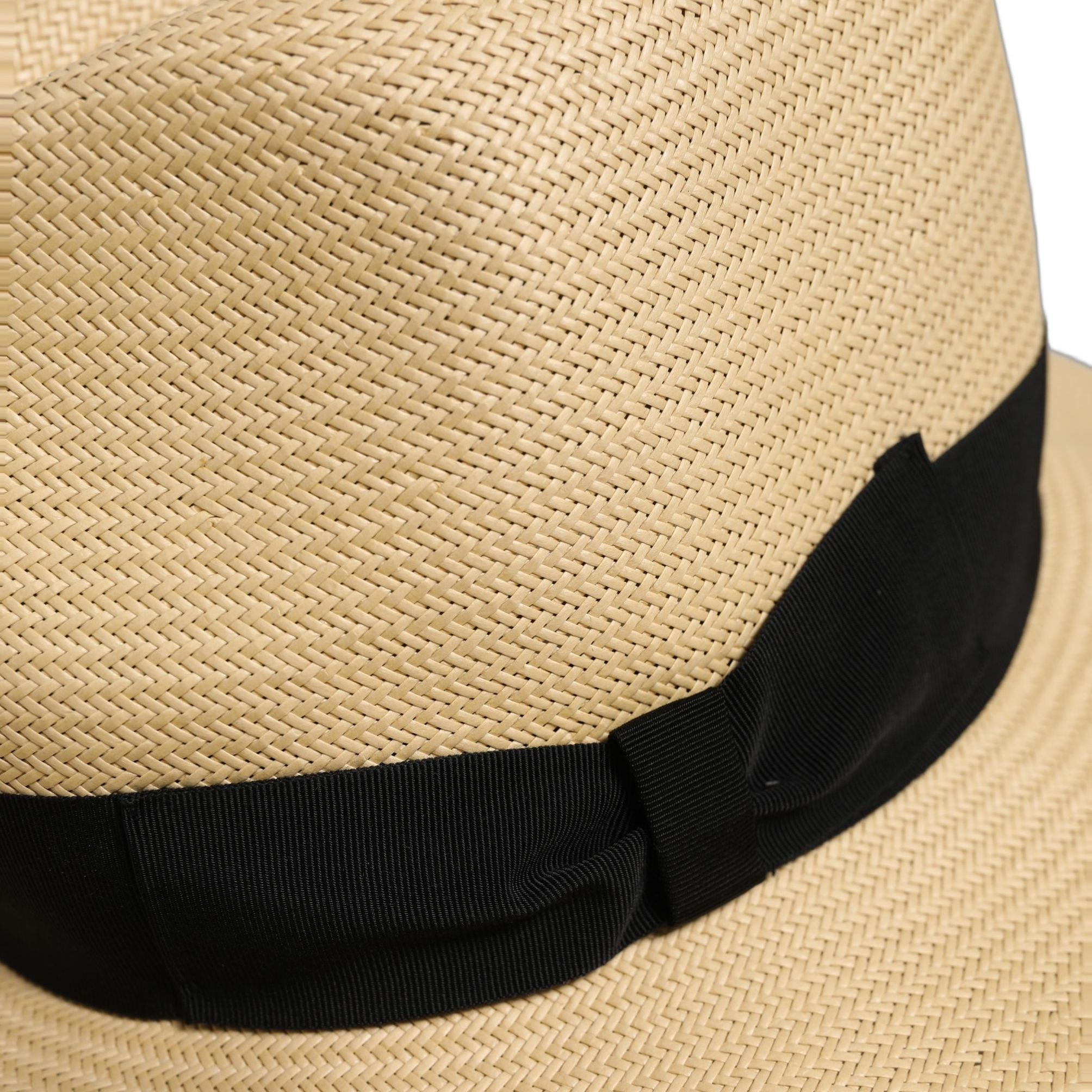 Dolce & Gabbana Men Beige Paper Straw Fedora Panama Capello Hat