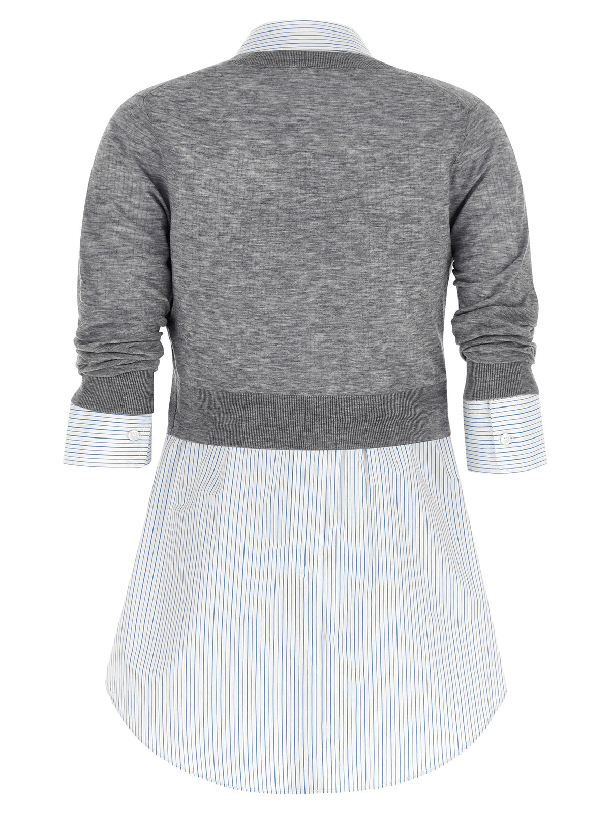 Alexander Wang Gray Wool Blouse