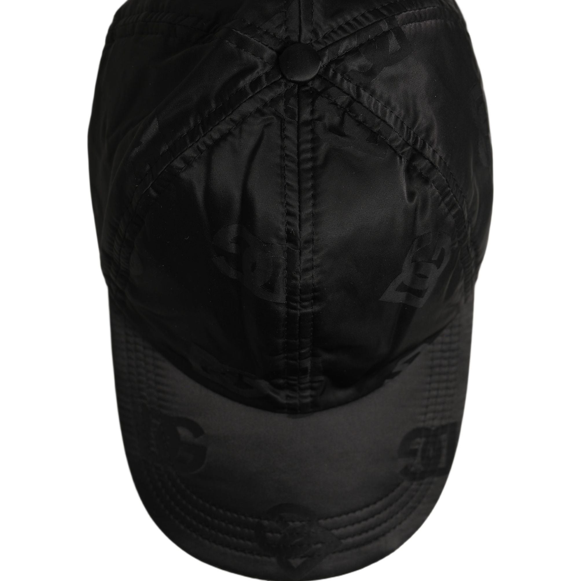 Dolce & Gabbana Men Black DG Monogram Baseball Capello Hat