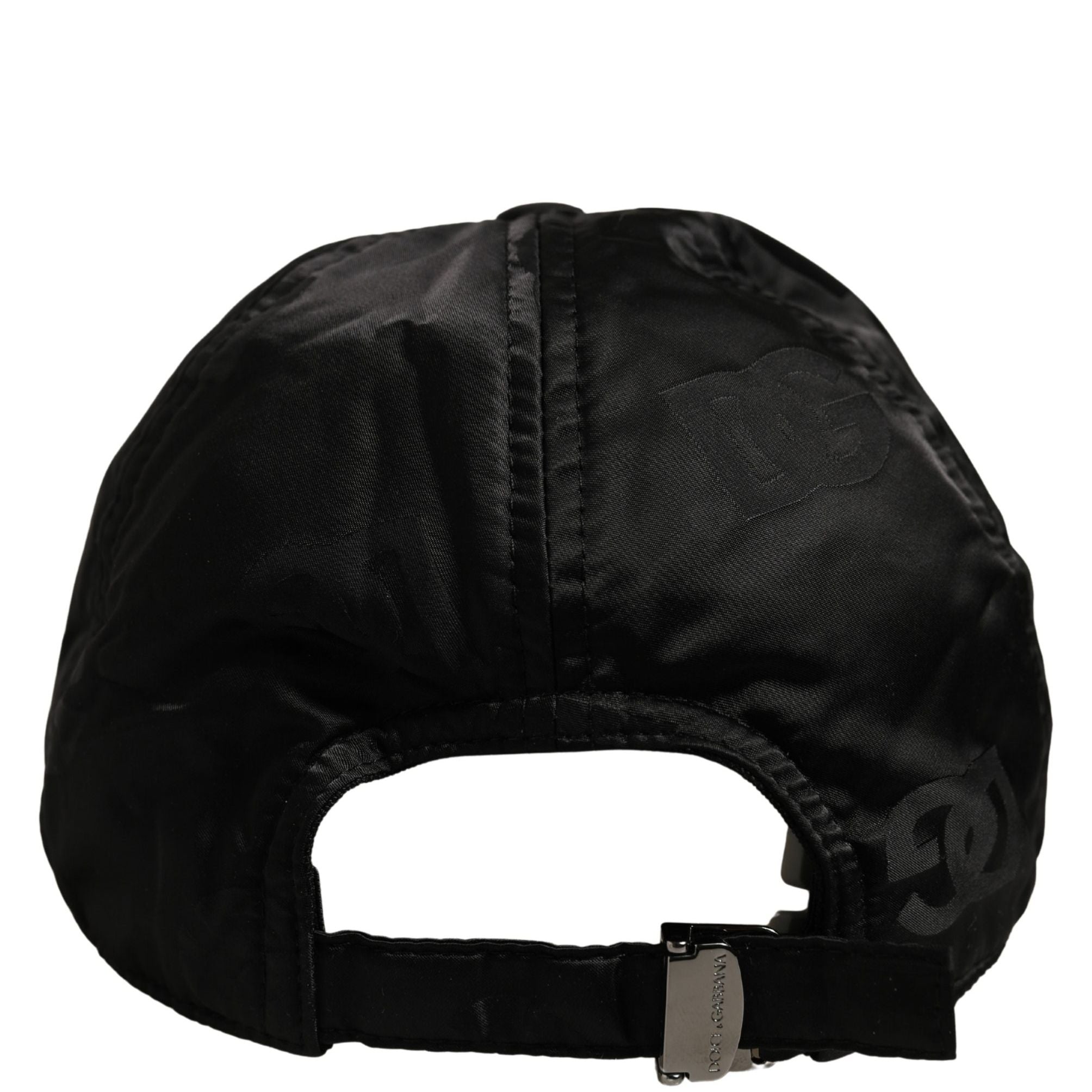 Dolce & Gabbana Men Black DG Monogram Baseball Capello Hat