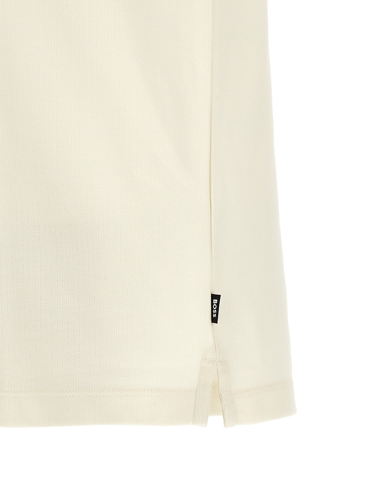 Hugo Boss Beige Cotton Polo Shirt