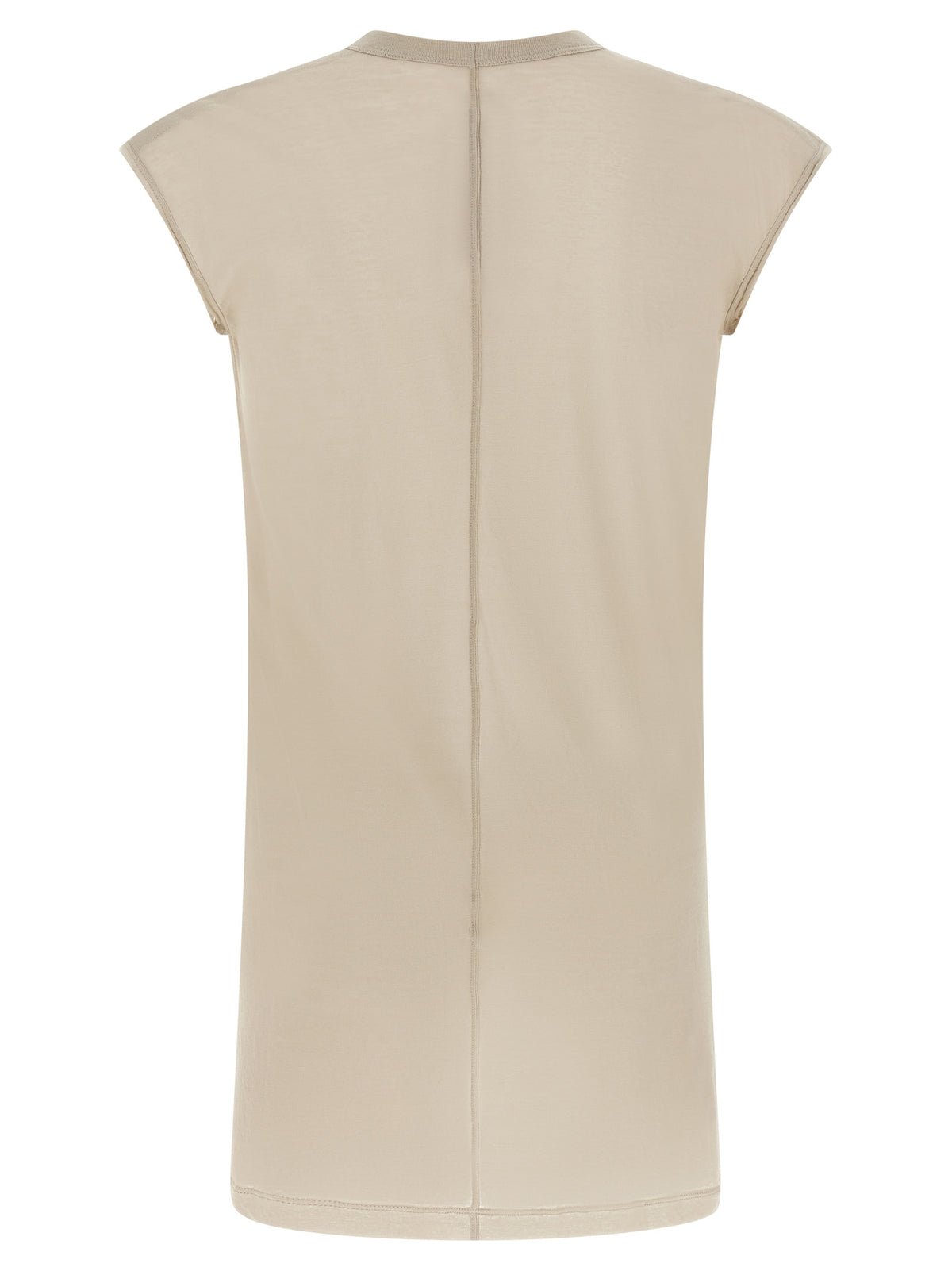 Rick Owens Beige Cotton T-Shirt