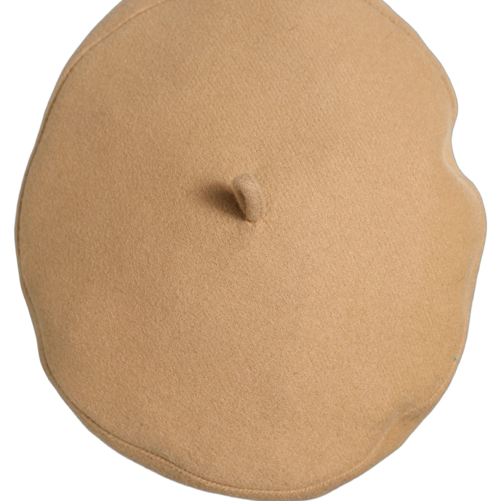 Dolce & Gabbana Beige Wool French Style Beret Capello Hat