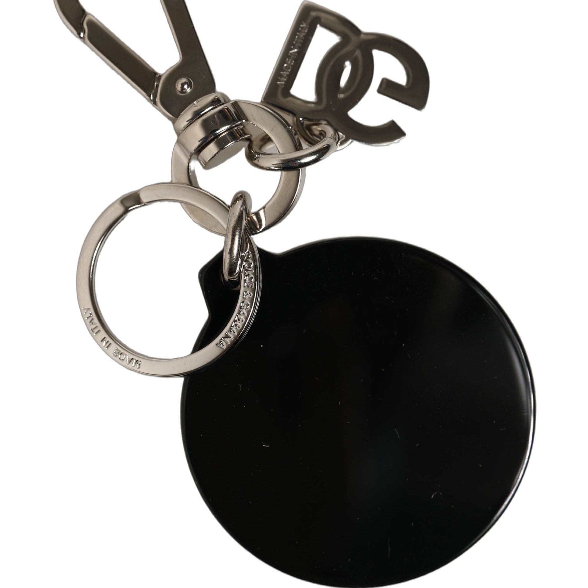 Dolce & Gabbana Black Fushiguro Megumi Charm Metal Keychain Keyring