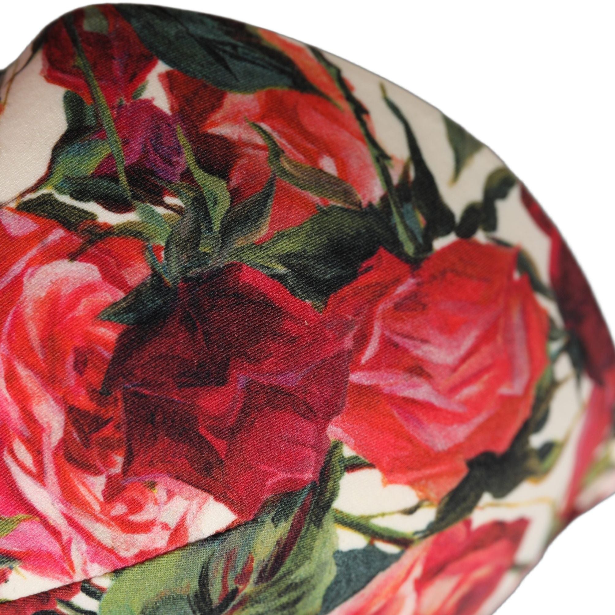 Dolce & Gabbana Multicolor Floral Print Beachwear Bikini Top