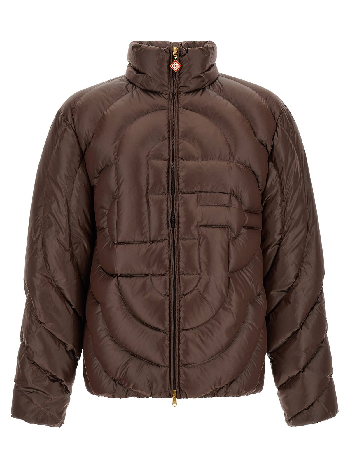 Casablanca Brown Polyamide Full-Length Jacket