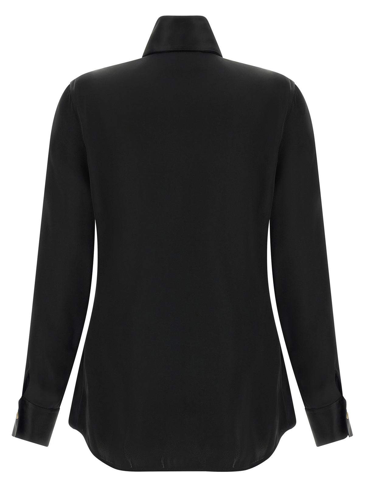 Khaite Black Acetate Blouse