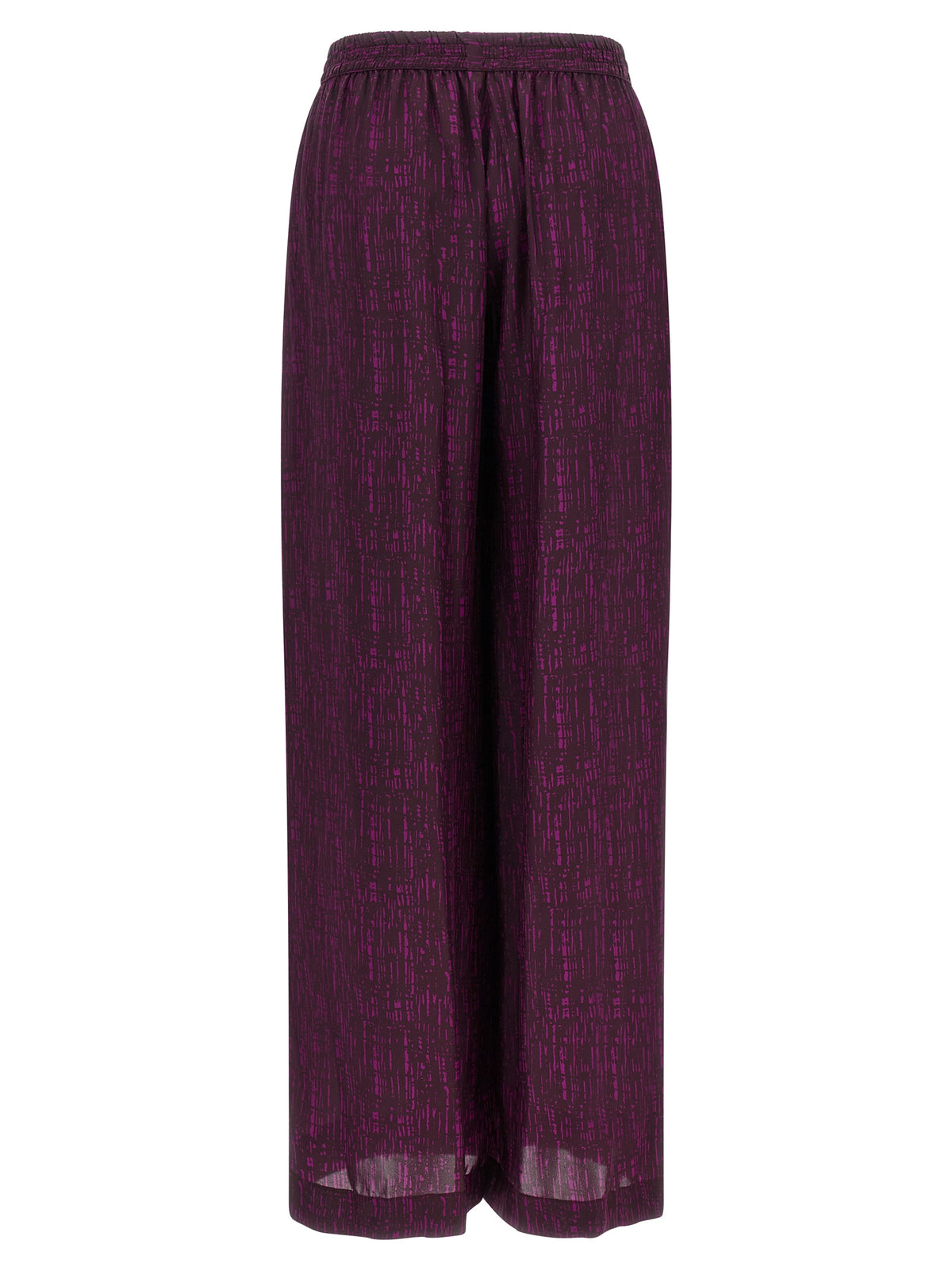 Gianluca Capannolo Purple Viscose Casual Pants