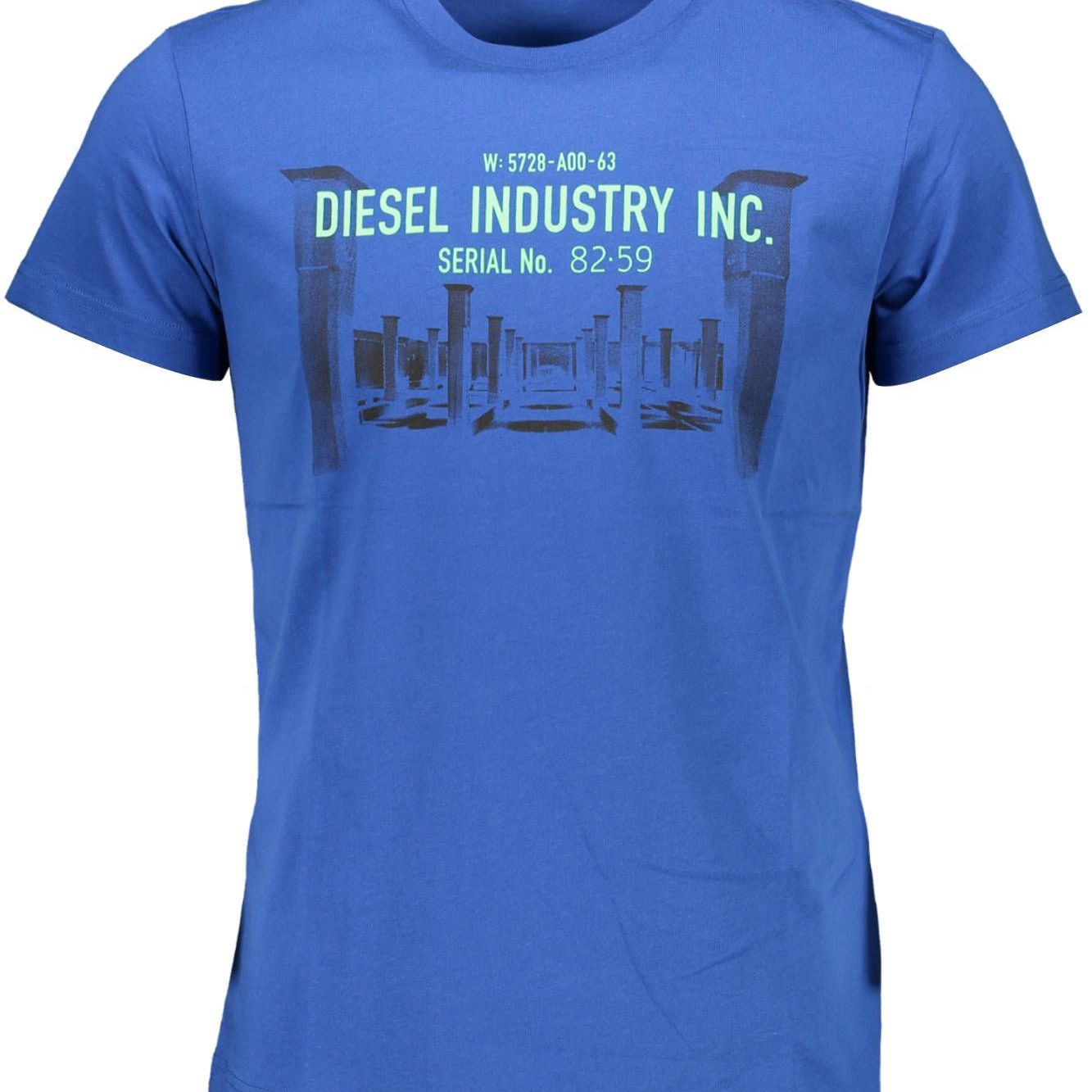 Diesel Blue Cotton Sportswear