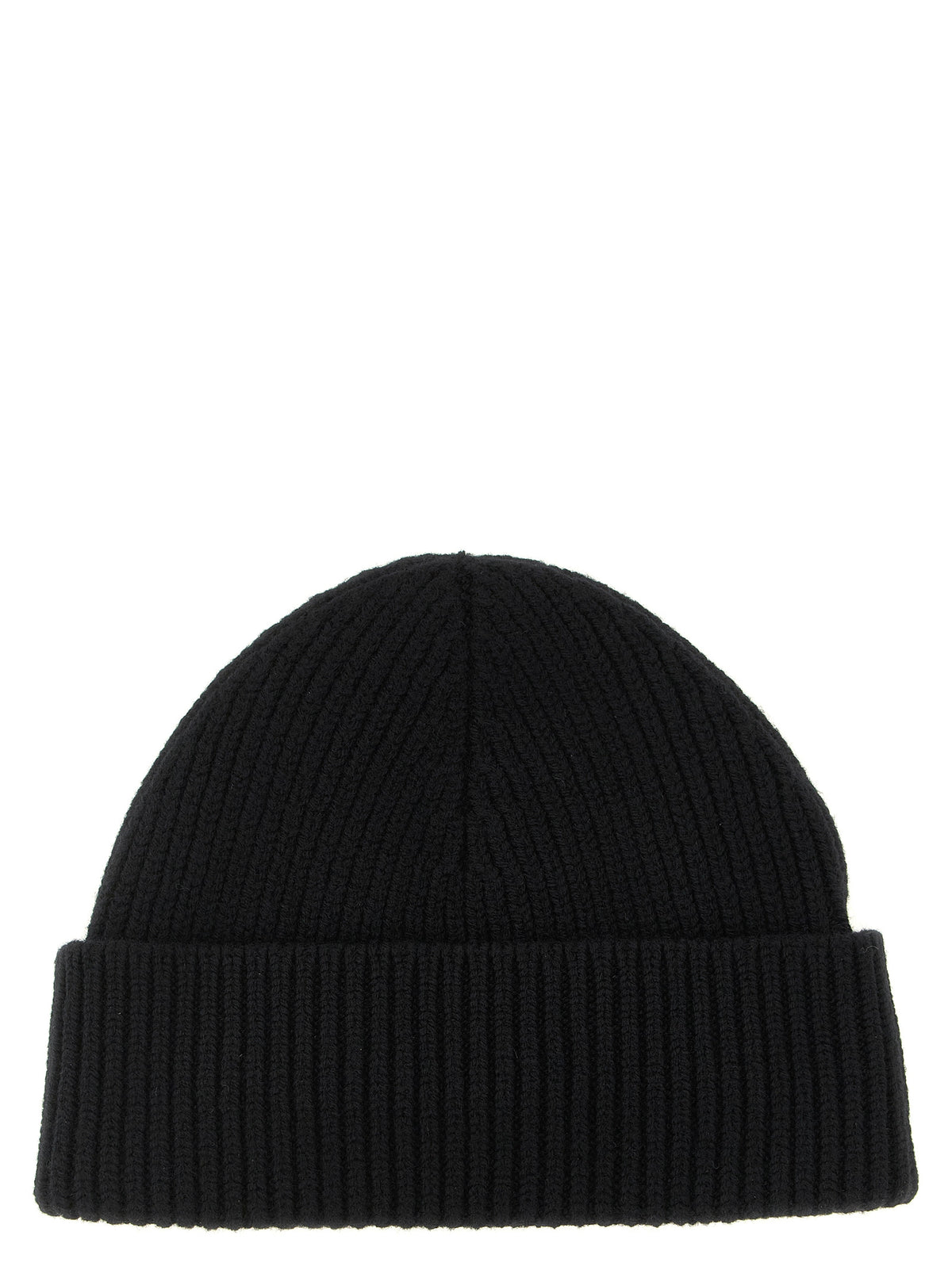 Ami Paris Black Wool Beanie