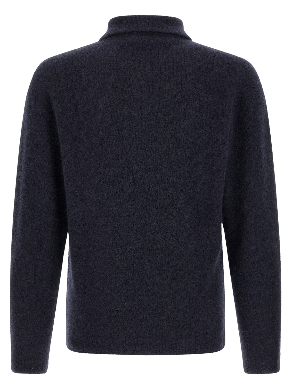 Roberto Collina Blue Cashmere Polo Shirt