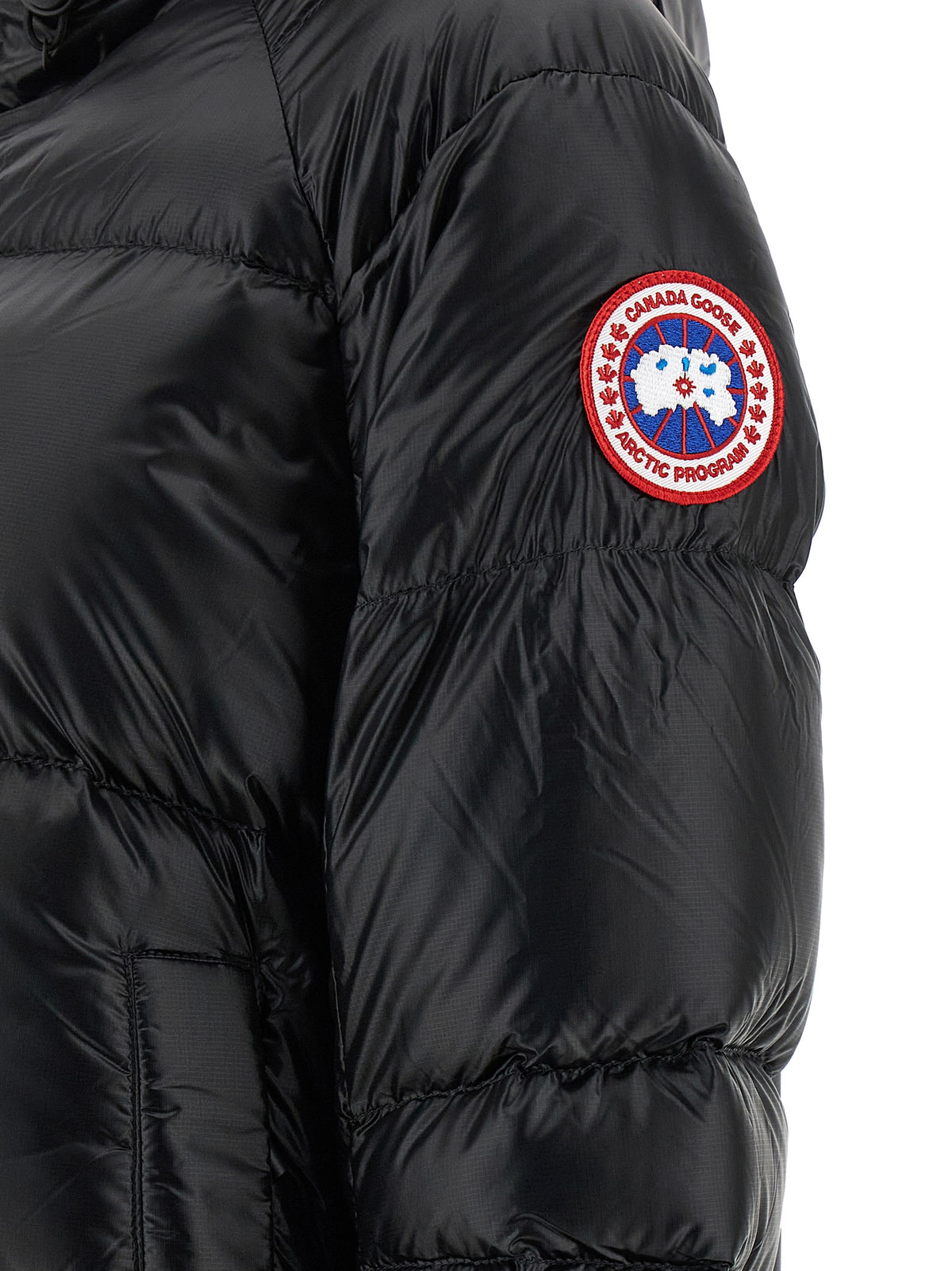 Canada Goose Black Polyamide Full-Length Jacket