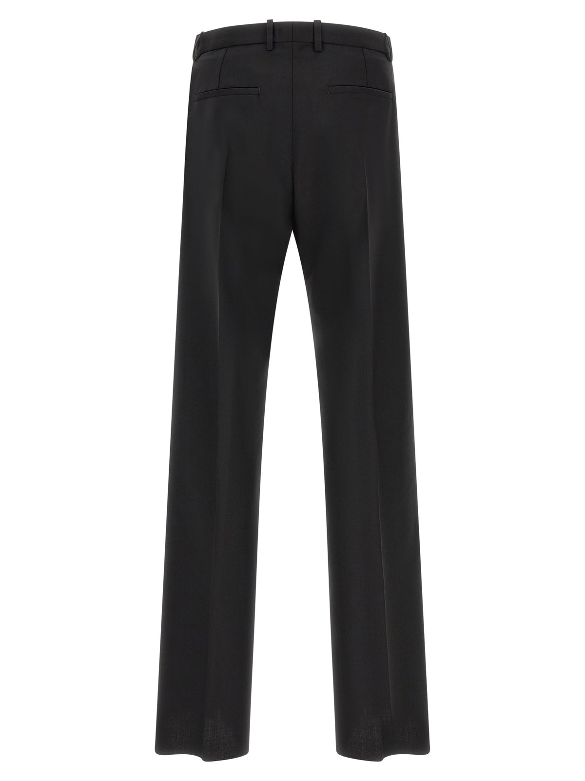 Jil Sander Black Virgin Wool Dress Pants