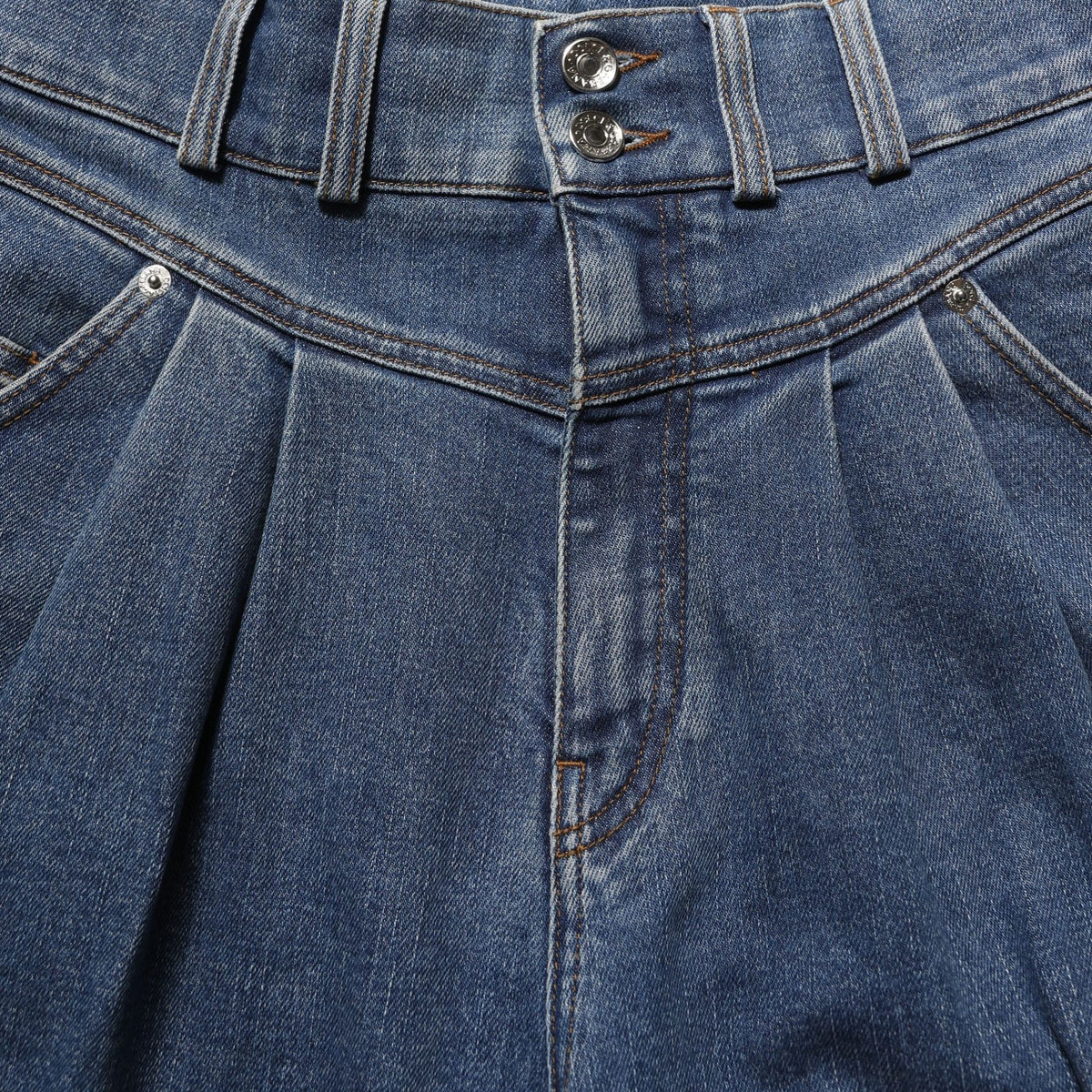 Dolce & Gabbana Dark Blue Cotton Stretch Tapered Denim Jeans