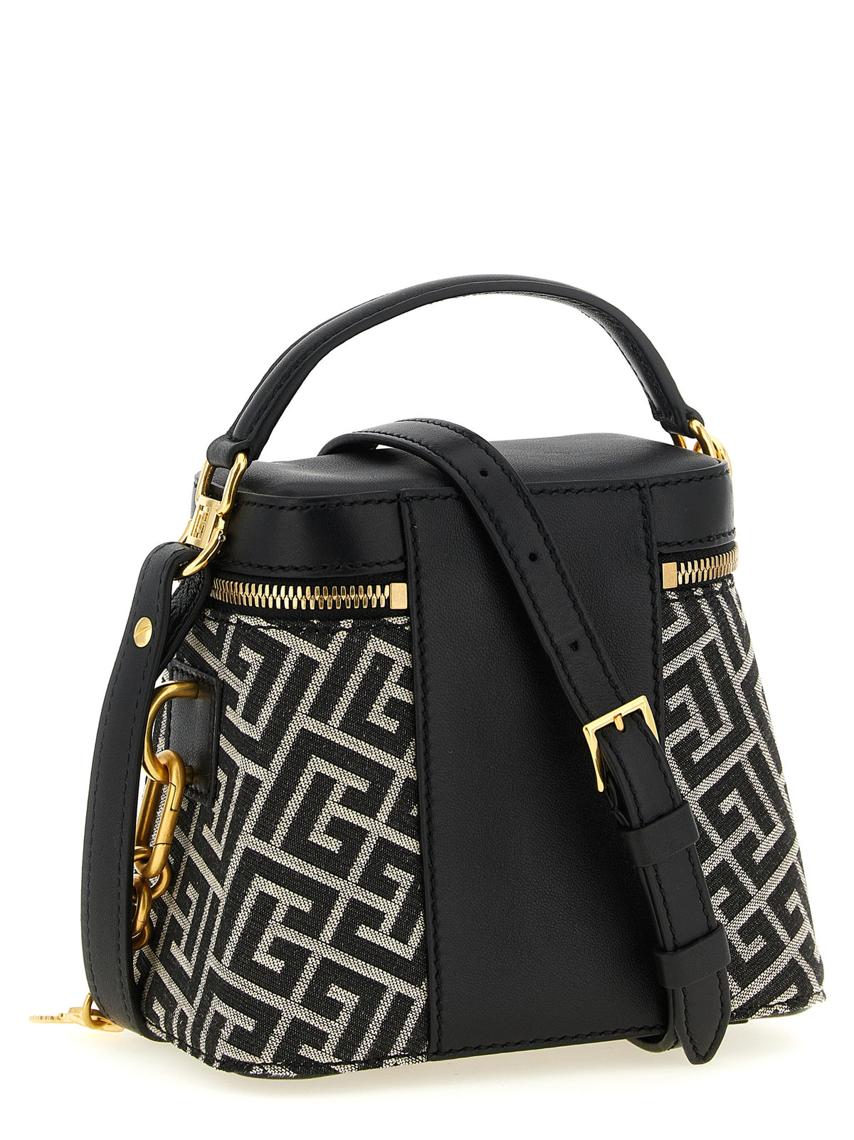 Balmain Bicolor Polyester Handbag