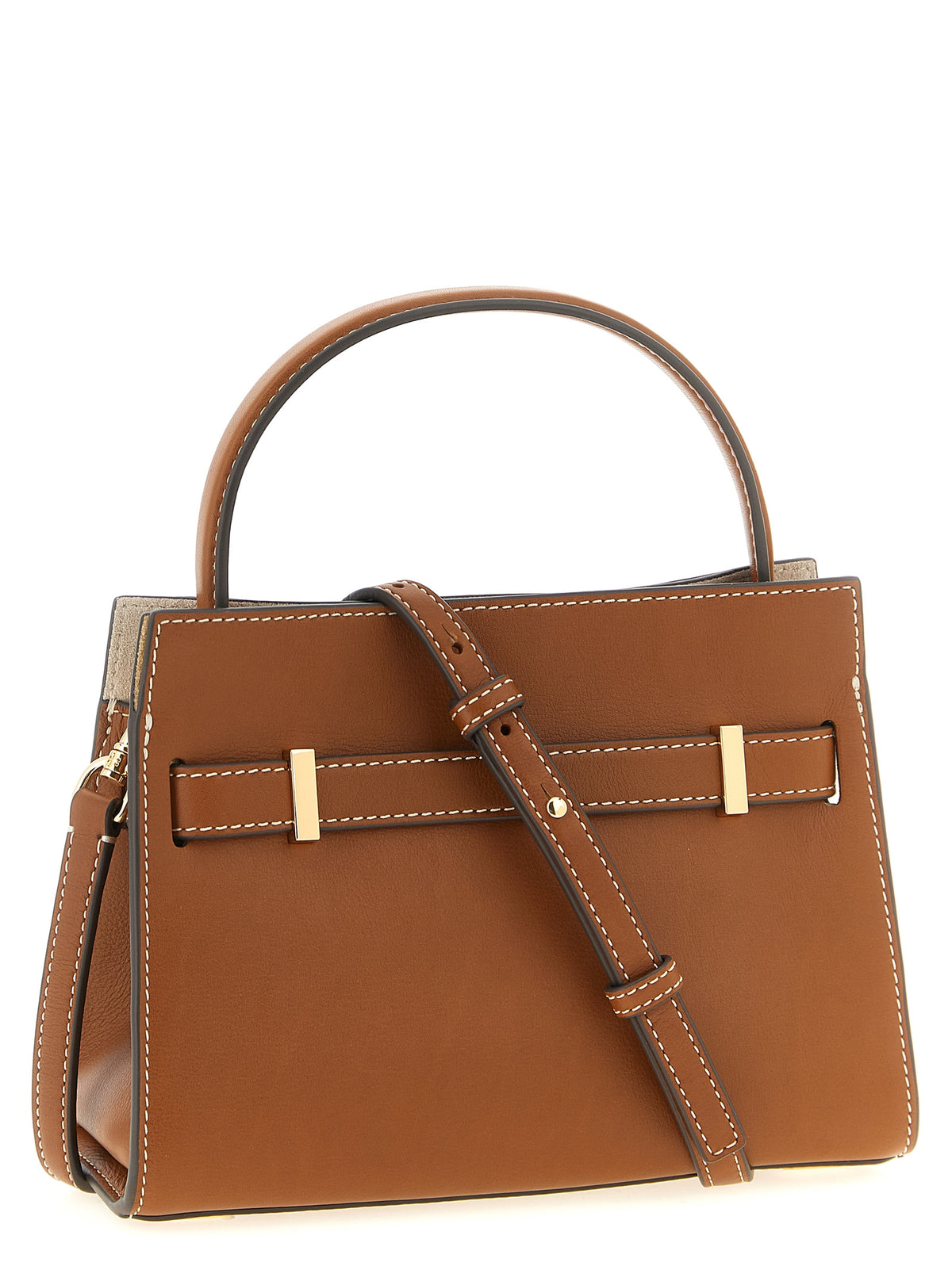 Tory Burch Brown Cowhide Handbag