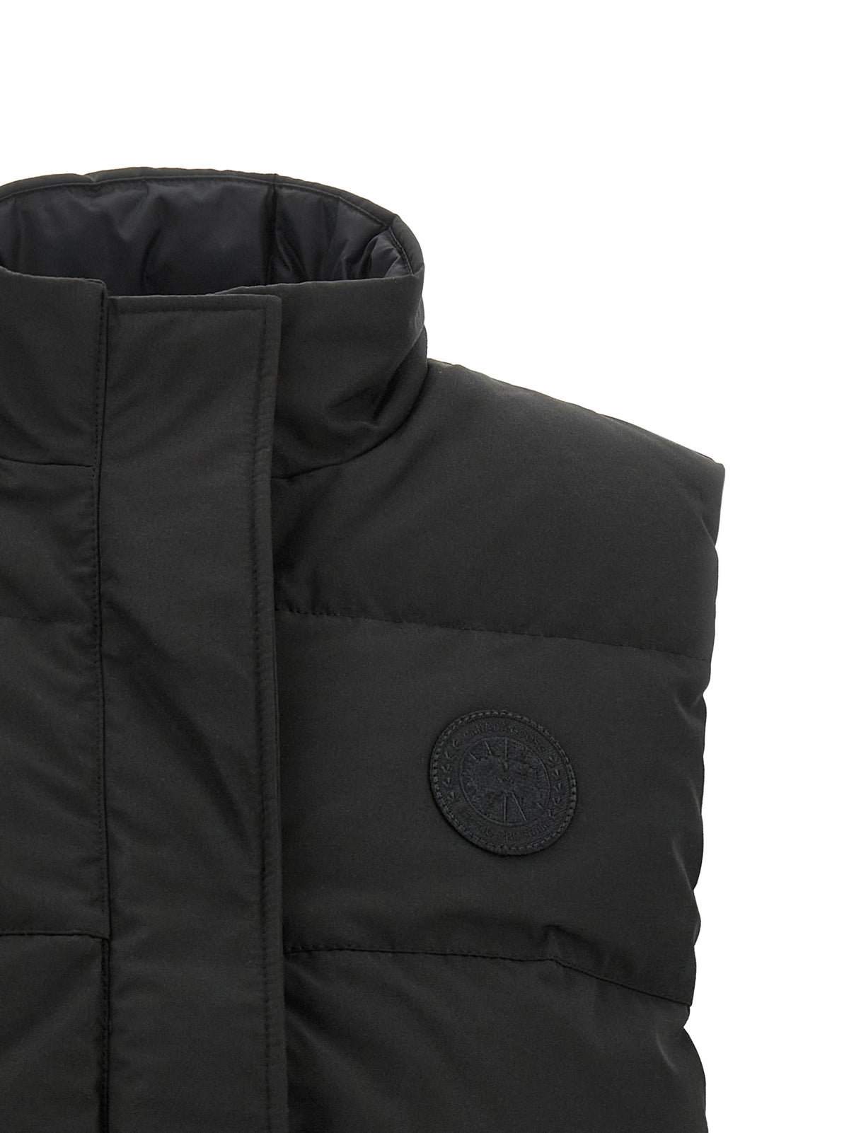 Canada Goose Black Polyester Sleeveless Jacket