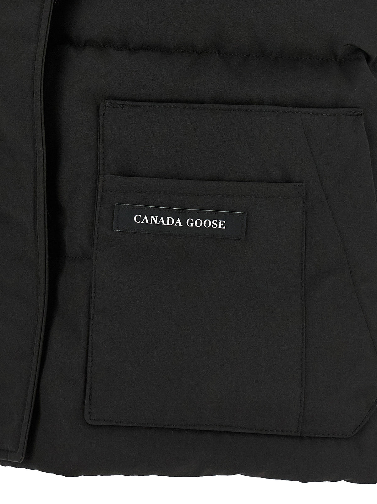 Canada Goose Black Polyester Sleeveless Jacket