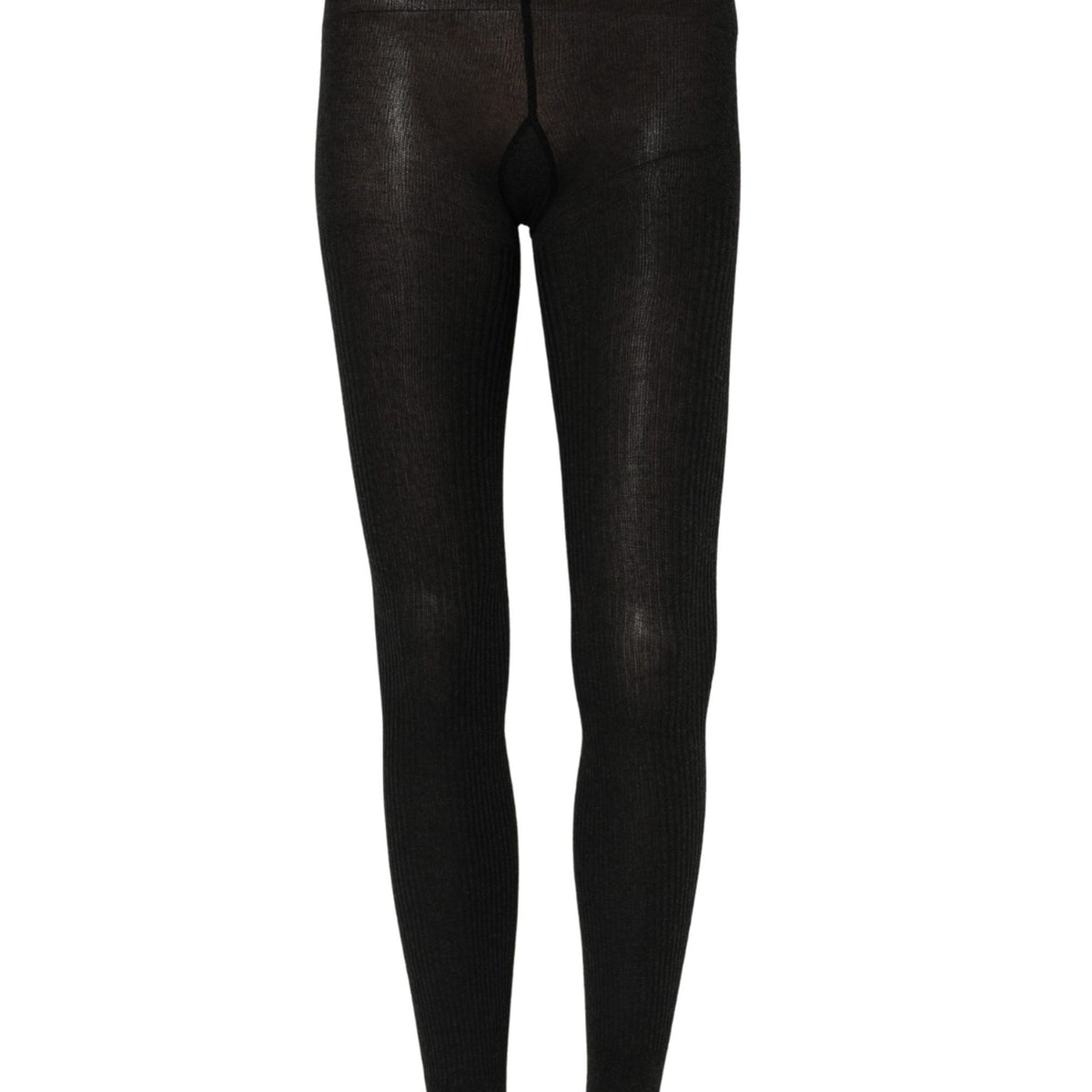 Dolce & Gabbana Gray Cotton Tights Stocking Pantyhose Socks