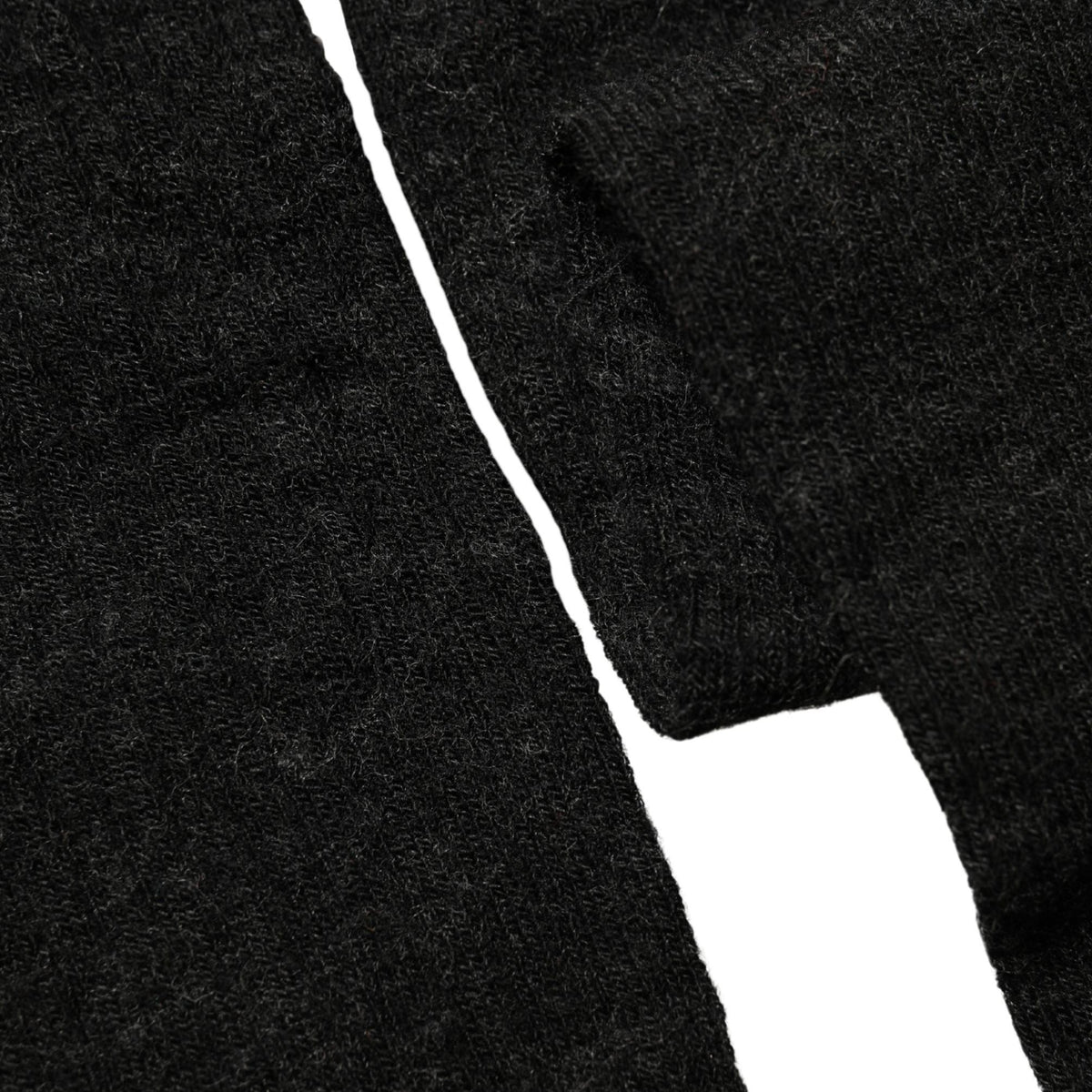 Dolce & Gabbana Dark Gray Wool Over Calf Long Women Accessory Socks