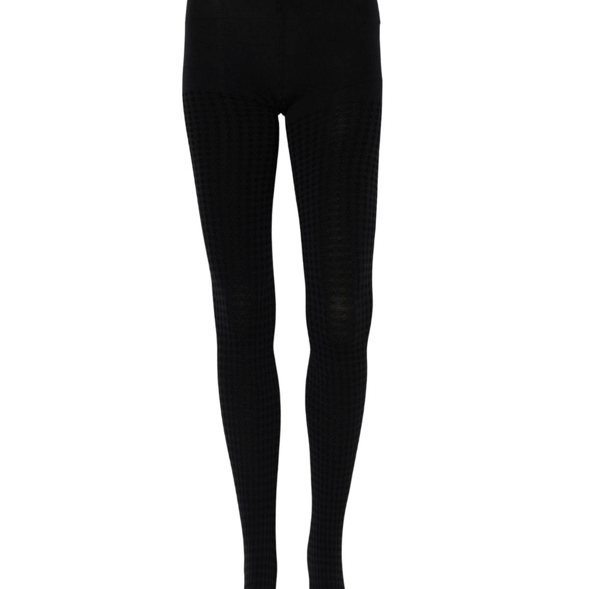 Dolce & Gabbana Black Nylon Tights Stocking Pantyhose Socks