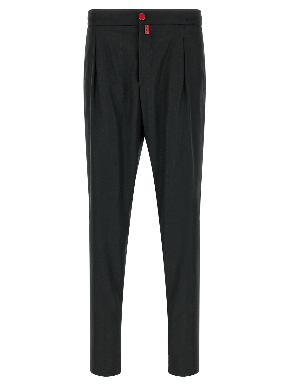 Kiton Gray Wool Casual Pants