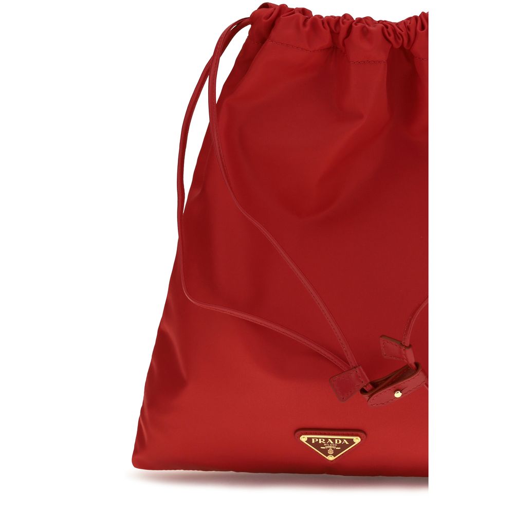 Prada Red Polyamide Wallet