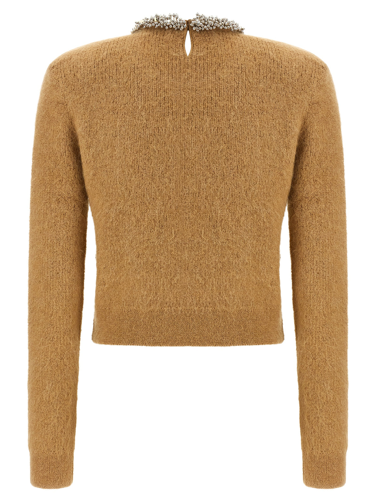 Self-Portrait Brown Polyester Cardigan