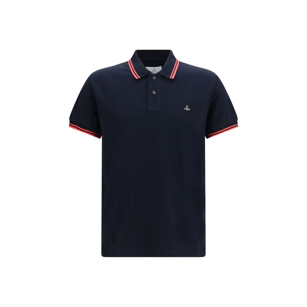 Vivienne Westwood Blue Cotton Polo Shirt