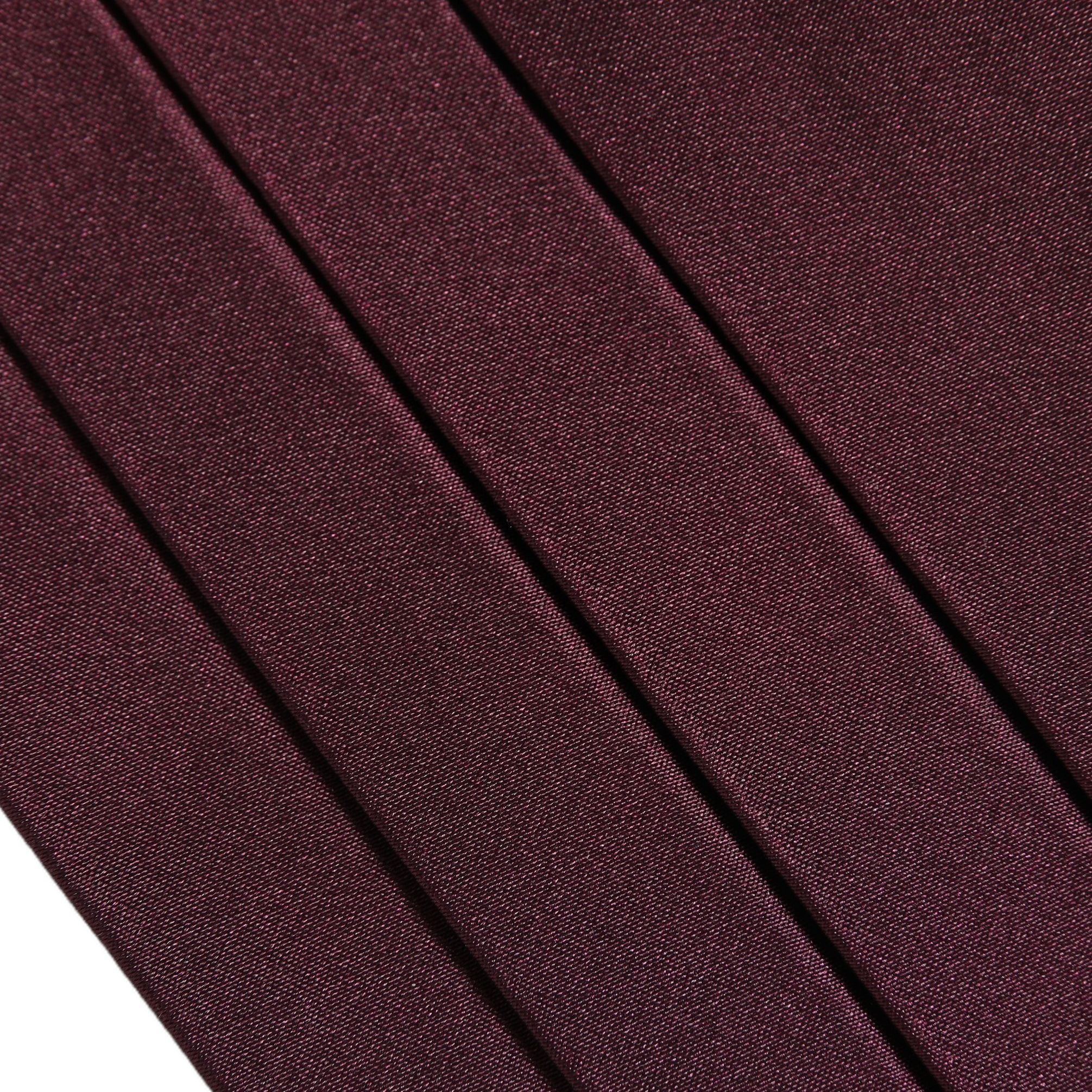 Dolce & Gabbana Maroon Men 100% Silk Belt Waist Cummerbund