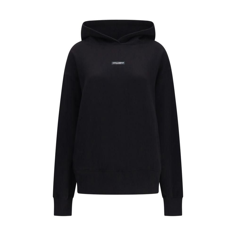 Dolce & Gabbana Black Cotton Sweatshirt