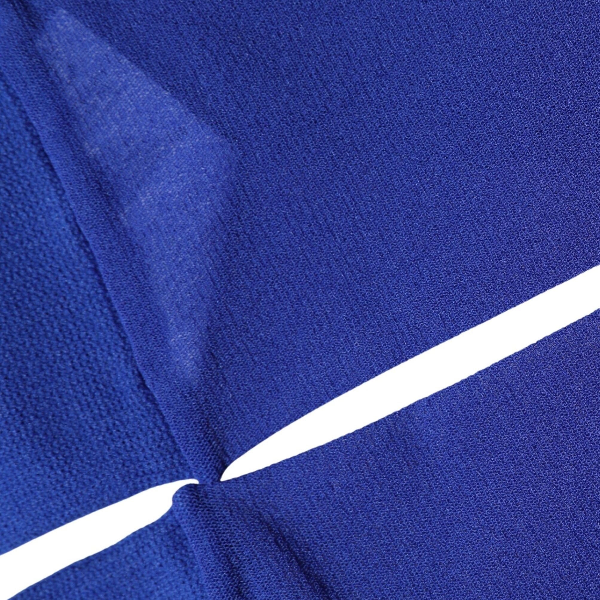 Dolce & Gabbana Royal Blue Mid Calf Sheer Nylon Accessory Socks