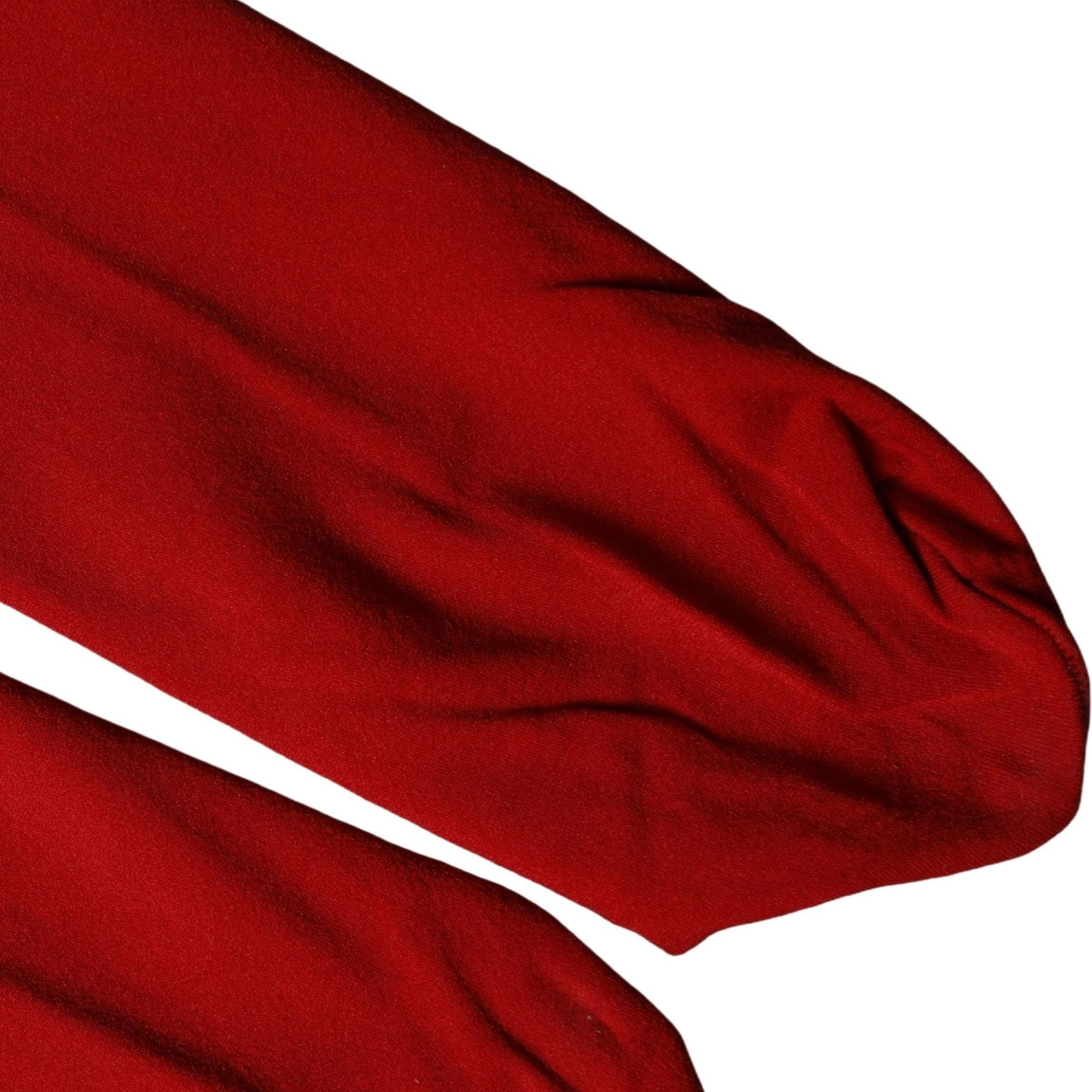 Dolce & Gabbana Red Nylon Tights Stocking Pantyhose Socks