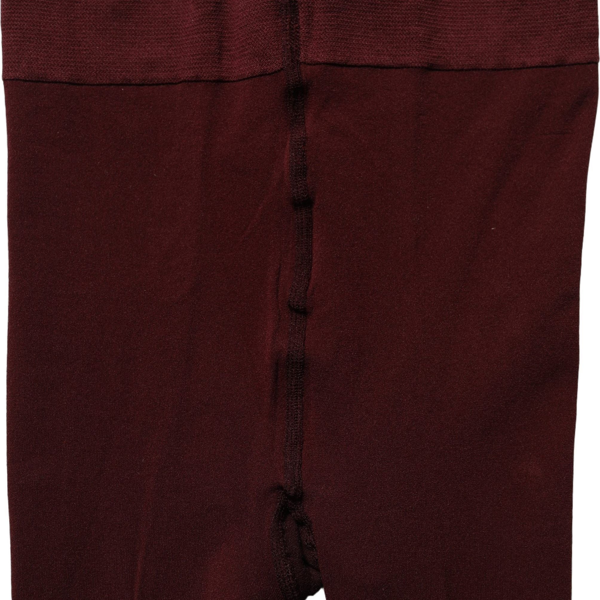 Dolce & Gabbana Maroon Nylon Tights Stocking Pantyhose Socks