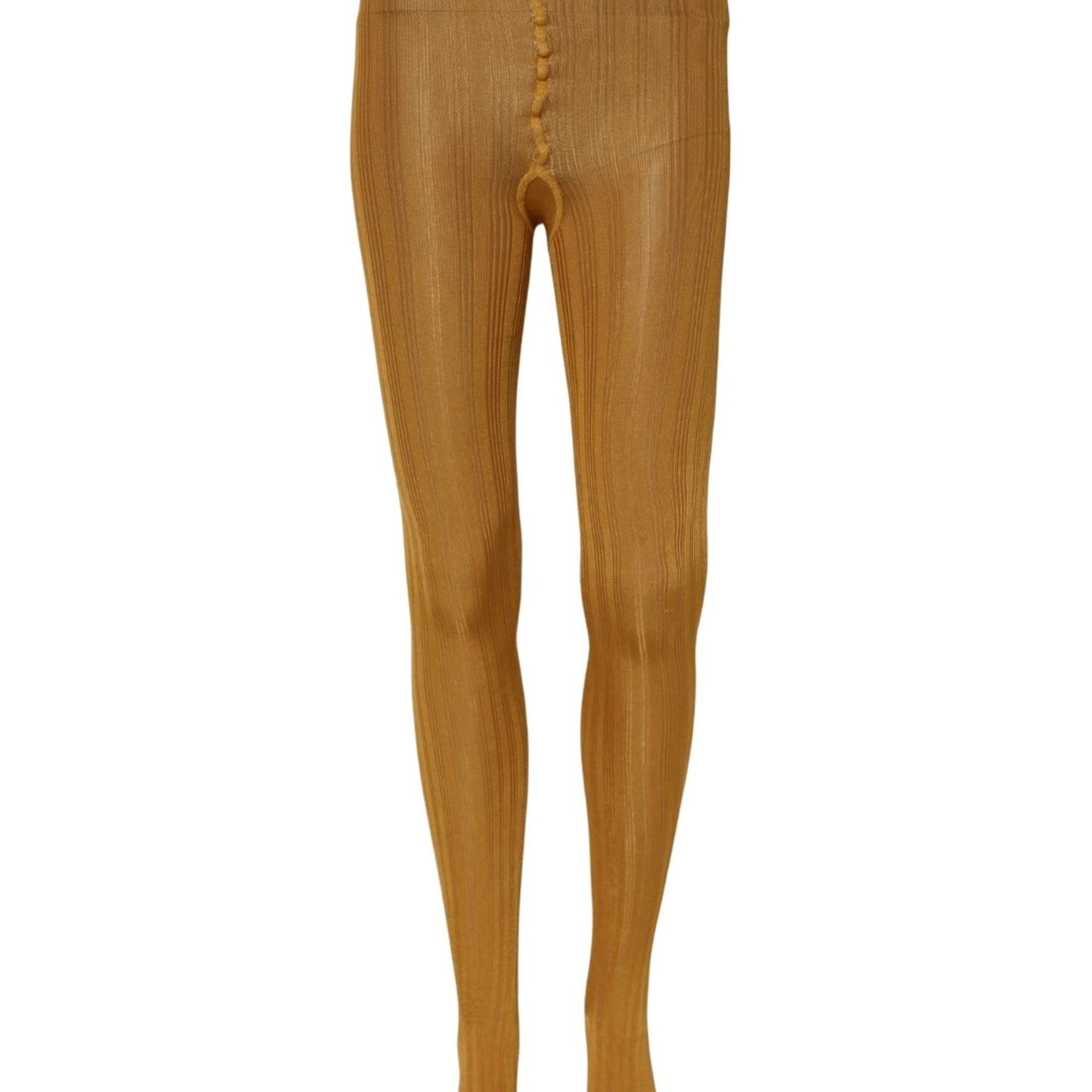 Dolce & Gabbana Mustard Nylon Tights Pantyhose Stockings Socks
