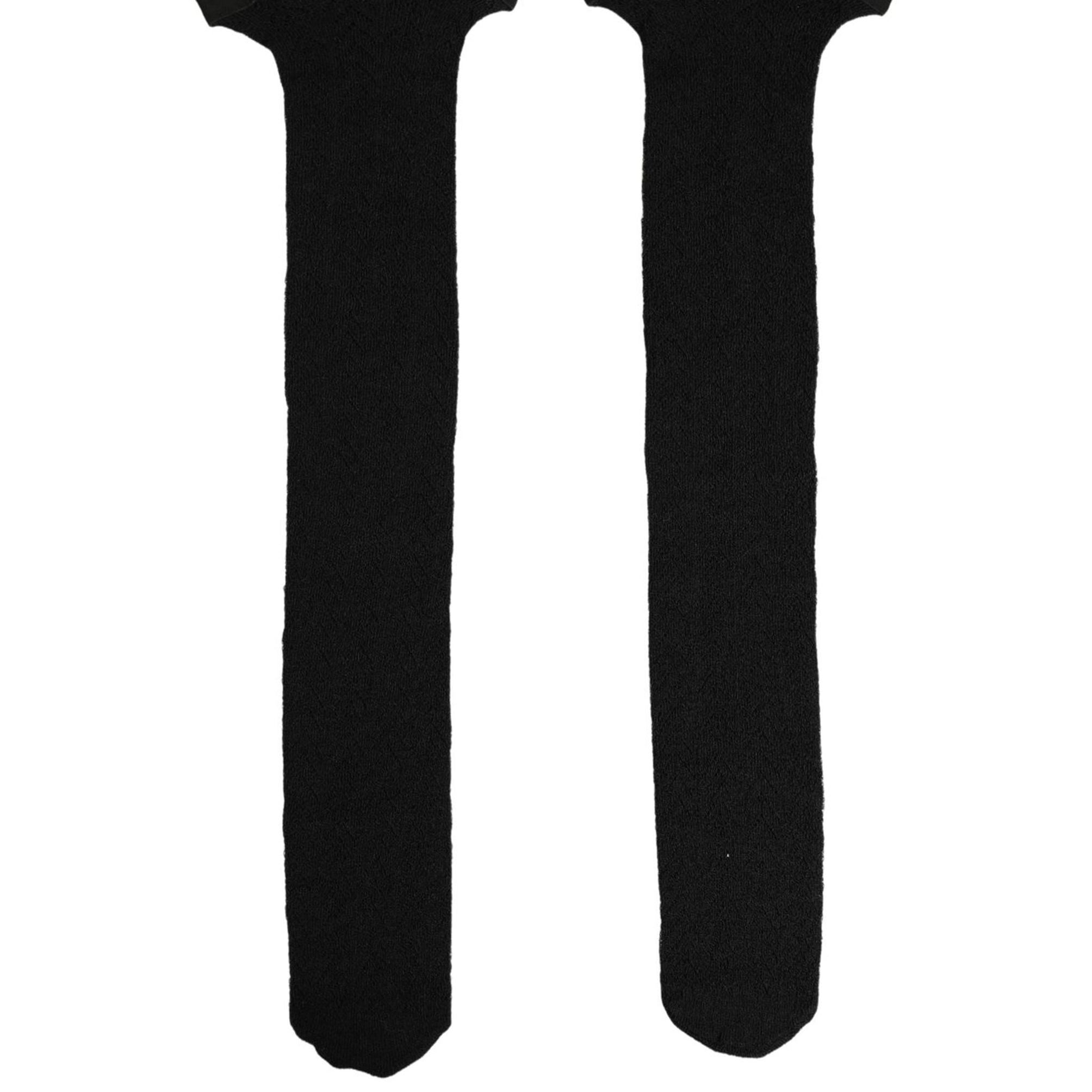 Dolce & Gabbana Black Wool Logo Calf Long Women Accessory Socks