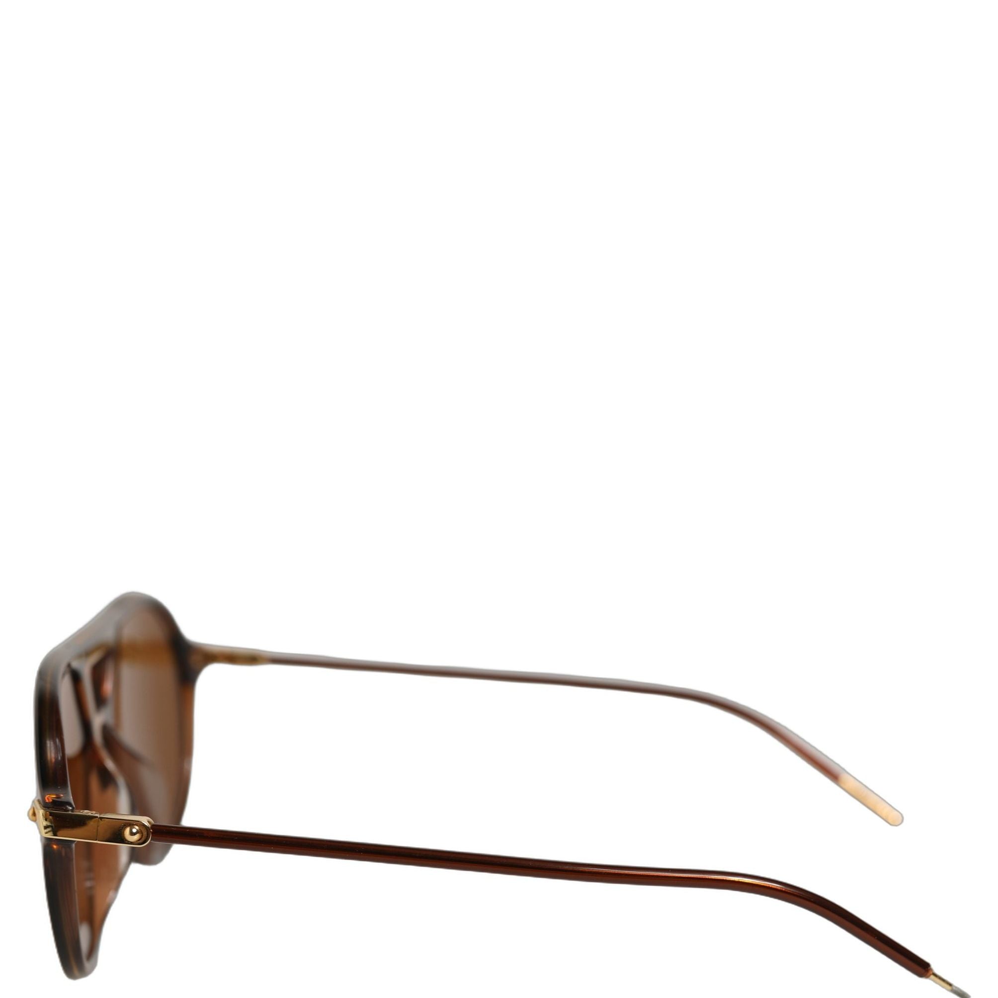 Dolce & Gabbana Brown DG4343F Havana Tortoise Women Eyewear Sunglasses