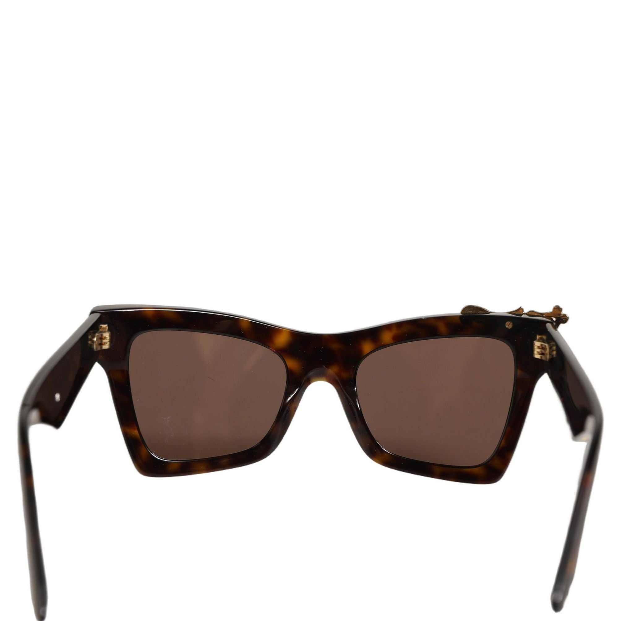 Dolce & Gabbana Brown DG4434 Accent Havana Acetate Frame Sunglasses