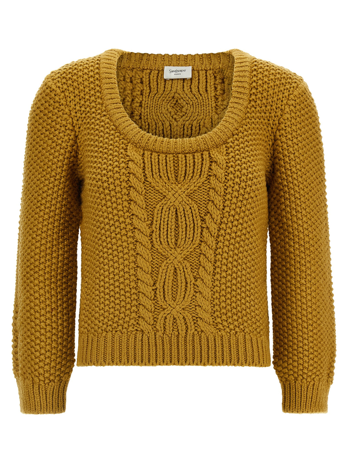 Saint Laurent Multicolor Wool Cardigan