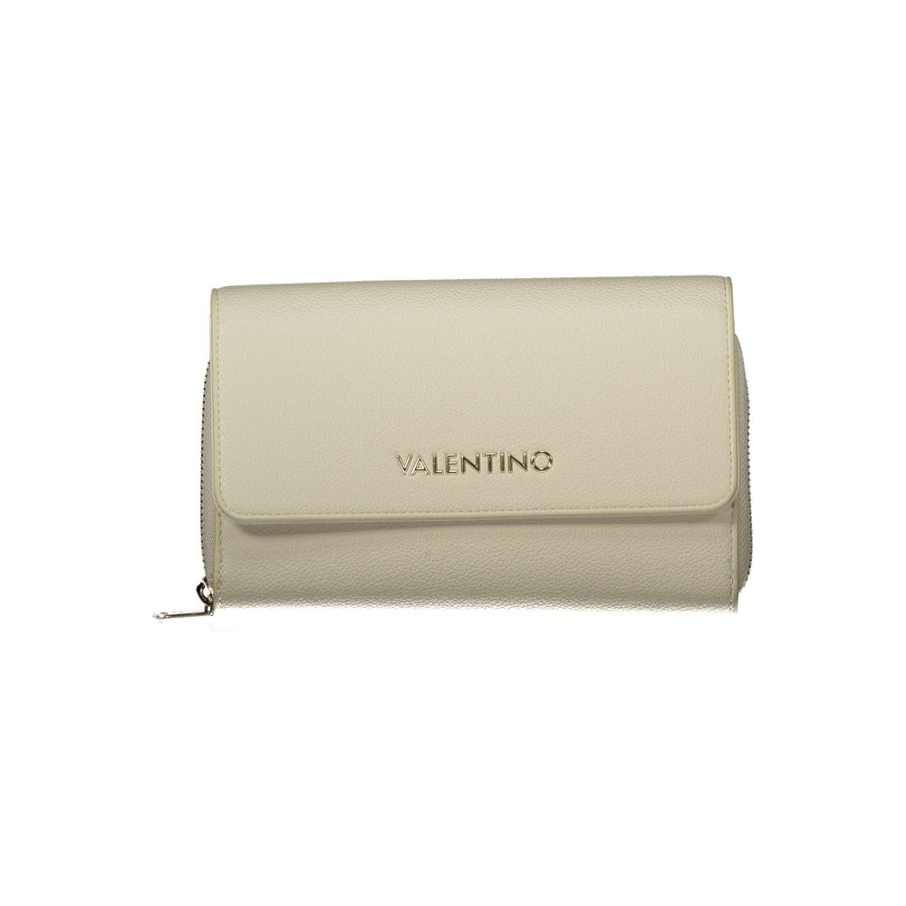 Mario Valentino Beige Polyurethane Women Wallet
