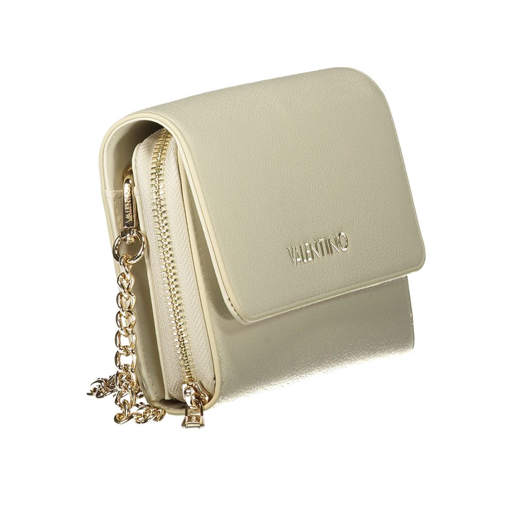 Mario Valentino Beige Polyurethane Women Wallet
