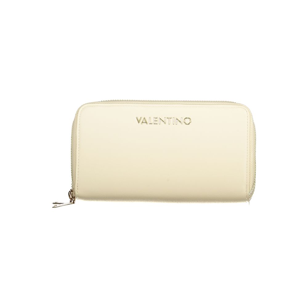 Mario Valentino Beige Polyurethane Women's Wallet