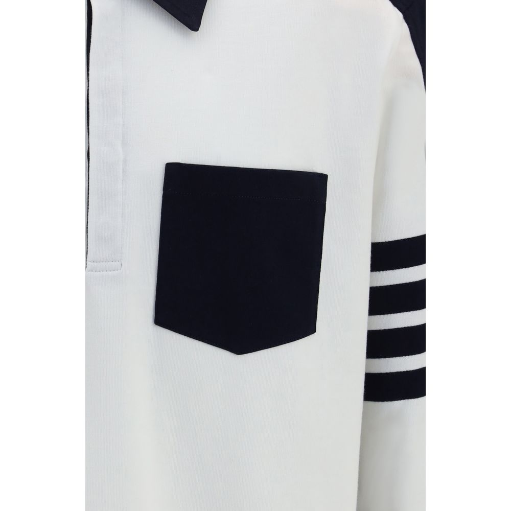 Thom Browne Multicolor Cotton Polo Shirt
